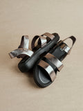 Ramona Pewter Gladiator Sandals