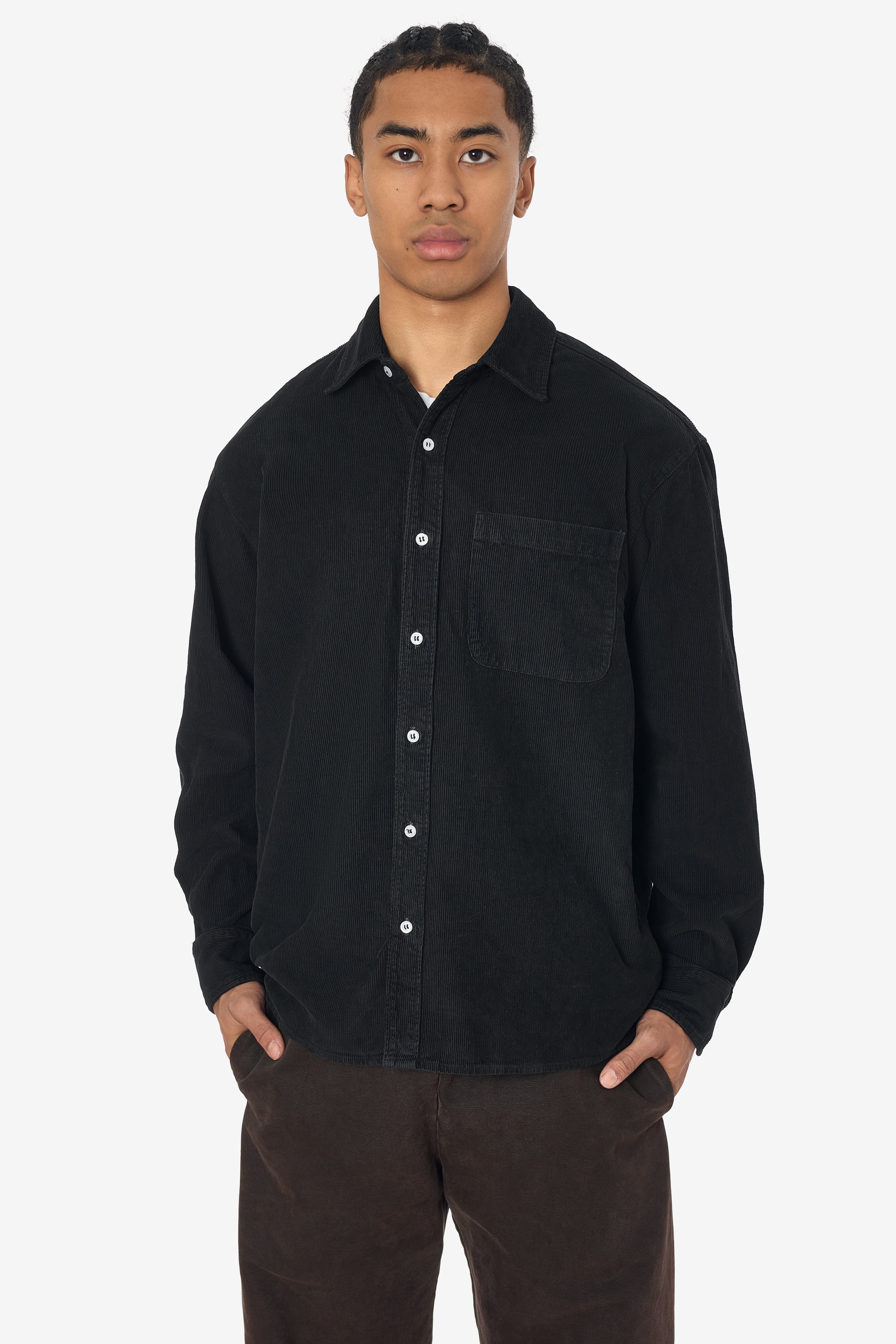 RCD402GD - Corduroy Button Down Shirt
