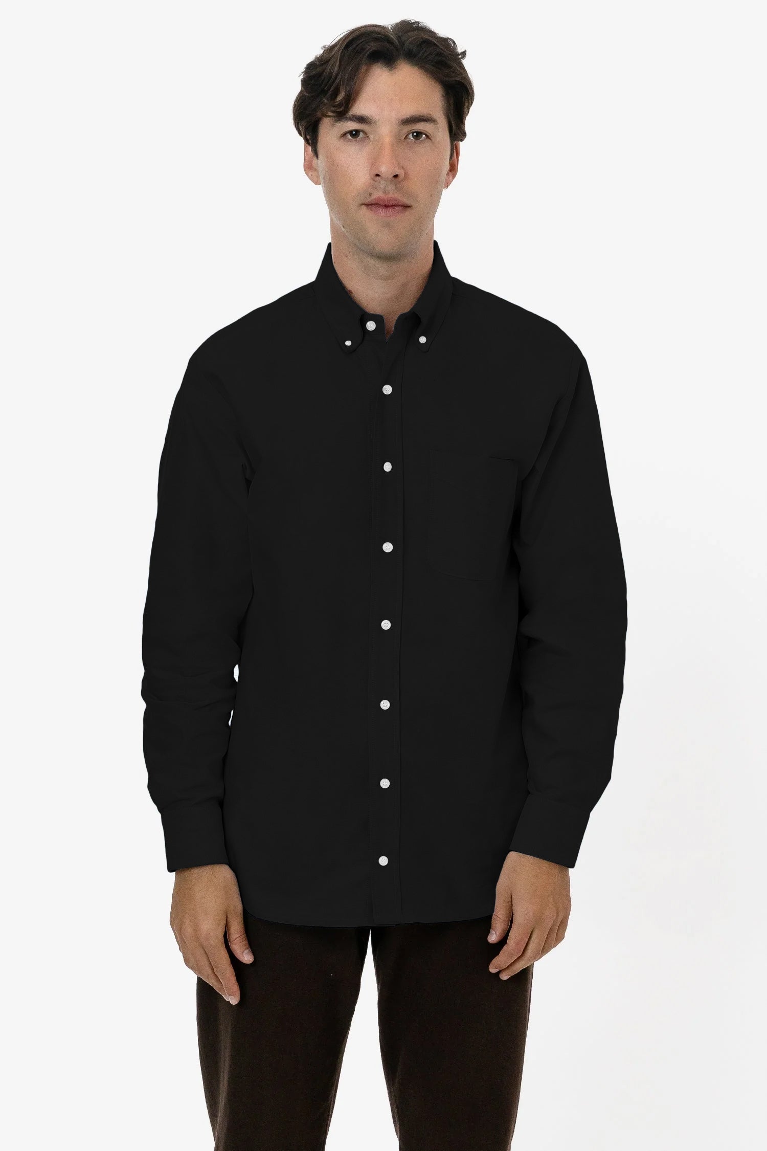 RCP402 - Classic Long Sleeve Oxford Button Down Shirt