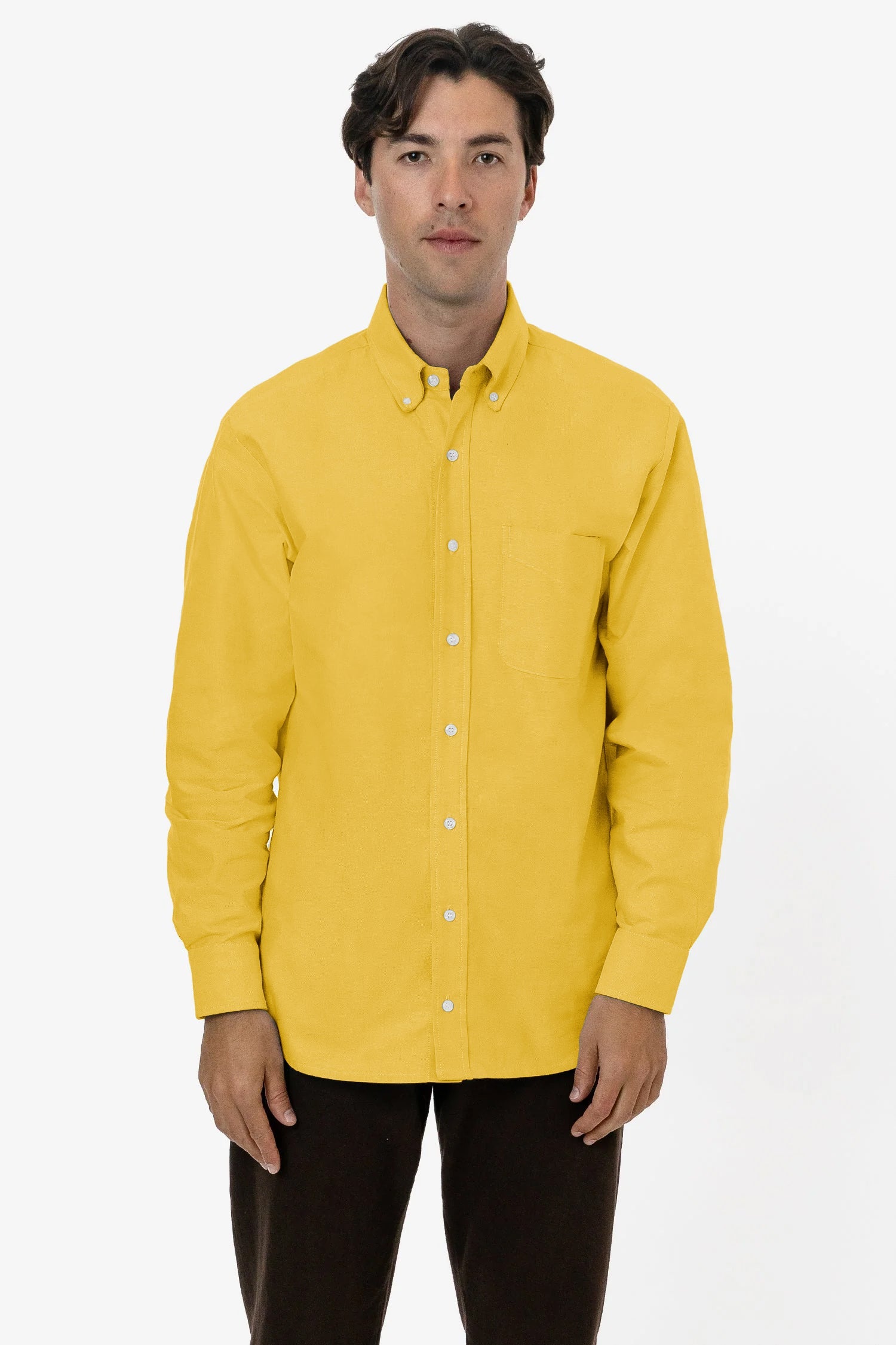 RCP402 - Classic Long Sleeve Oxford Button Down Shirt
