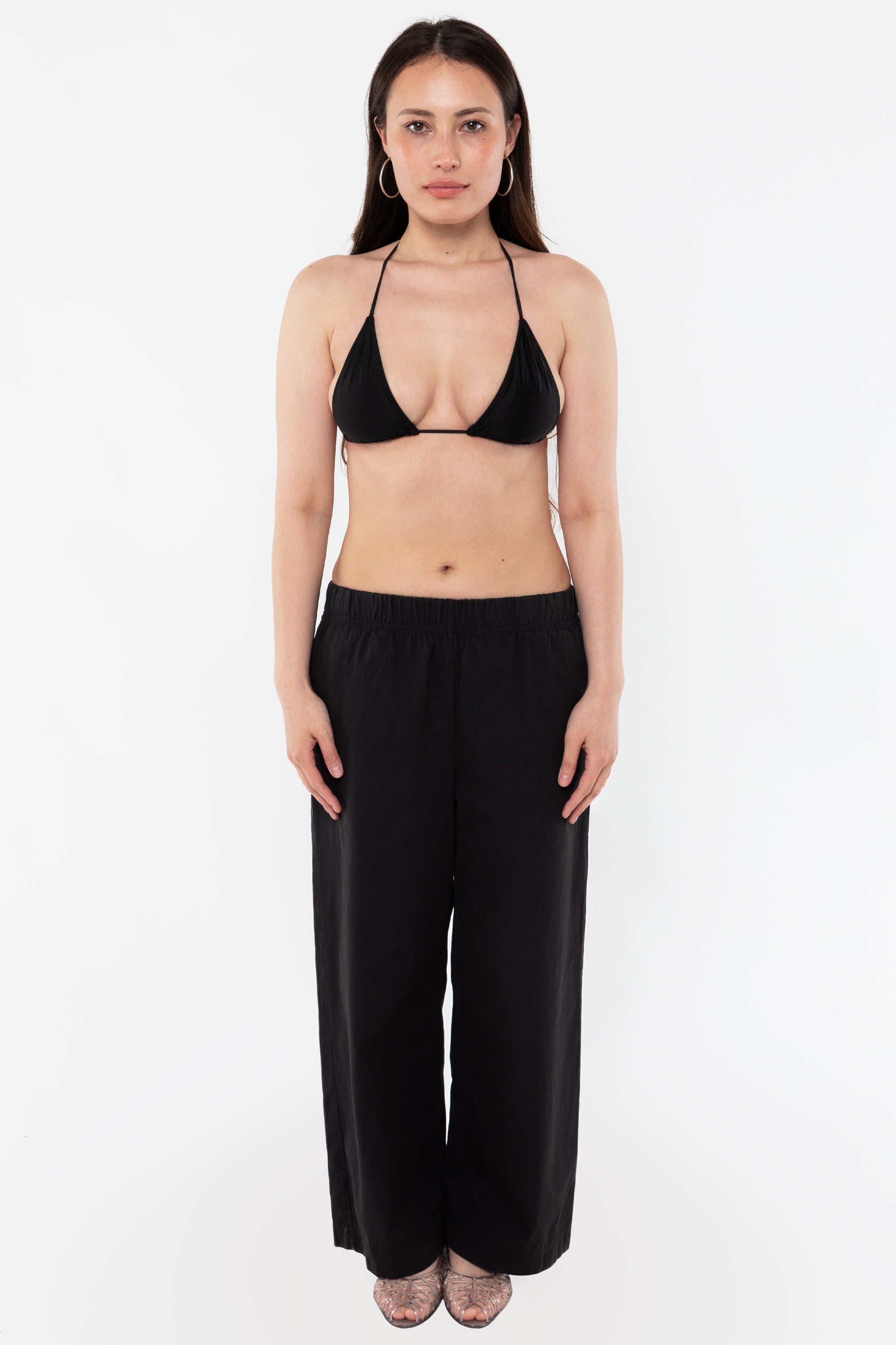 RCT308 - Cotton Twill Wide Pants