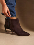 Reserve Brown Stiletto Ankle Boots