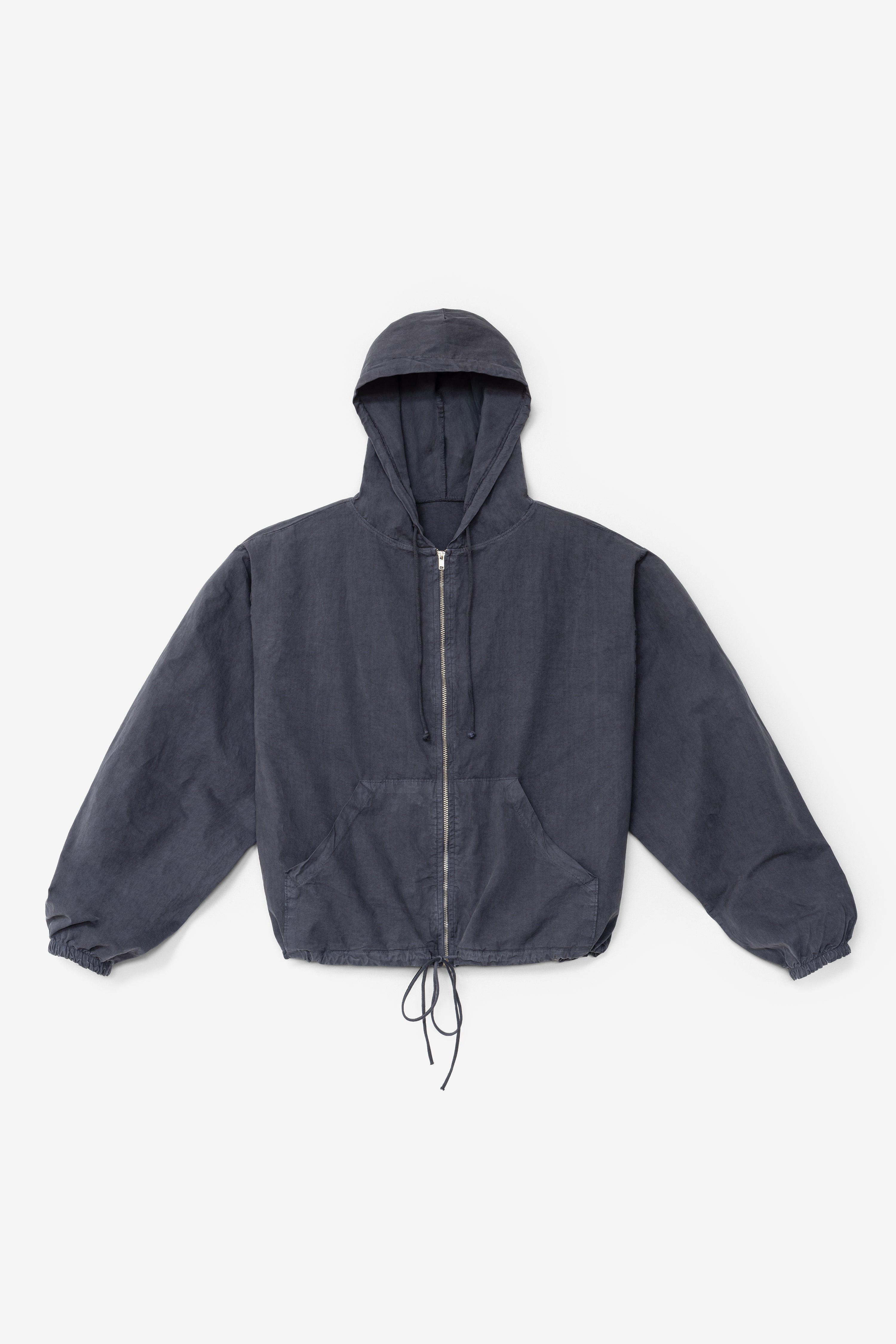 RJC410GD - Cotton Poplin Zip-Up Hooded Jacket