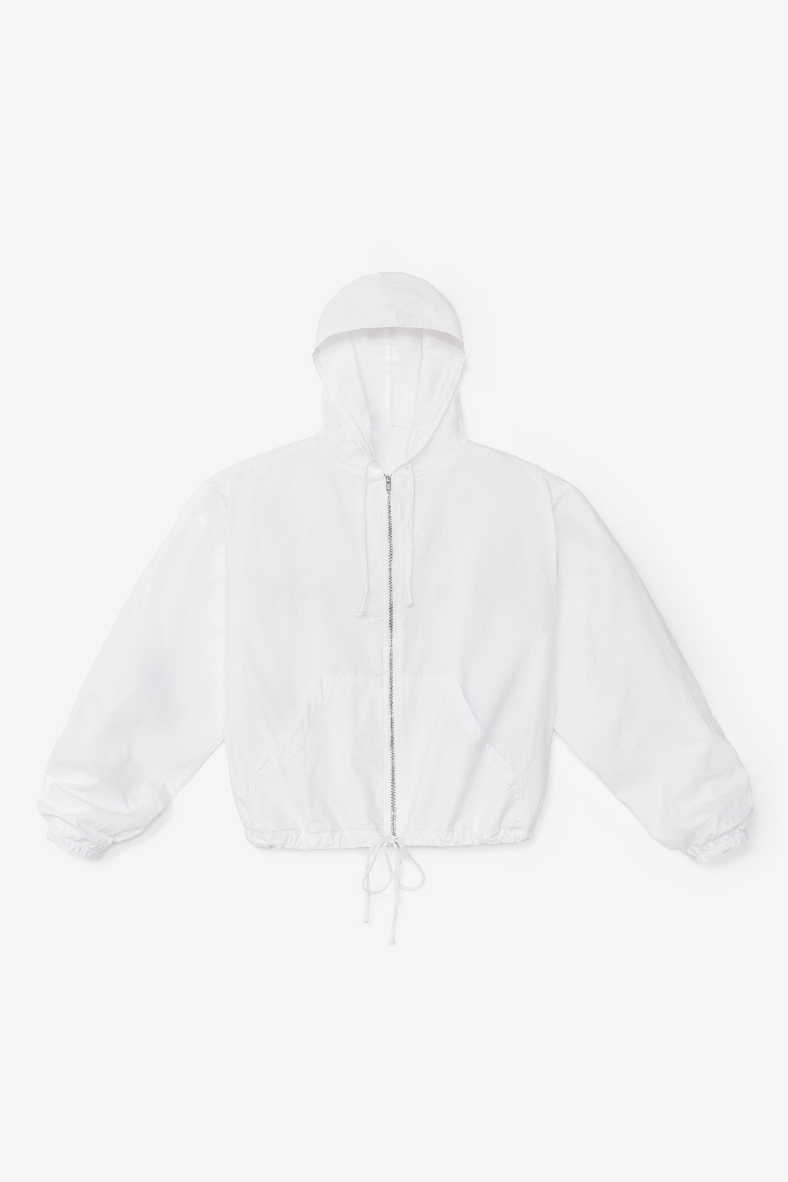 RJC410GD - Cotton Poplin Zip-Up Hooded Jacket