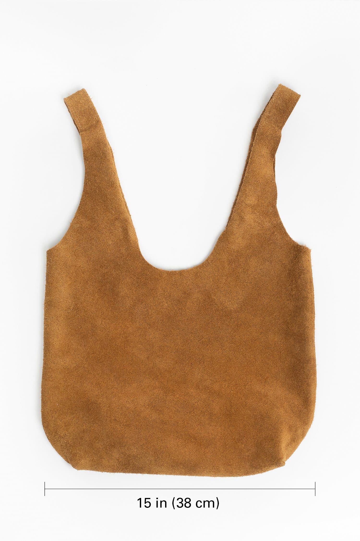 RLH3409 - Raw Suede Shopping Bag
