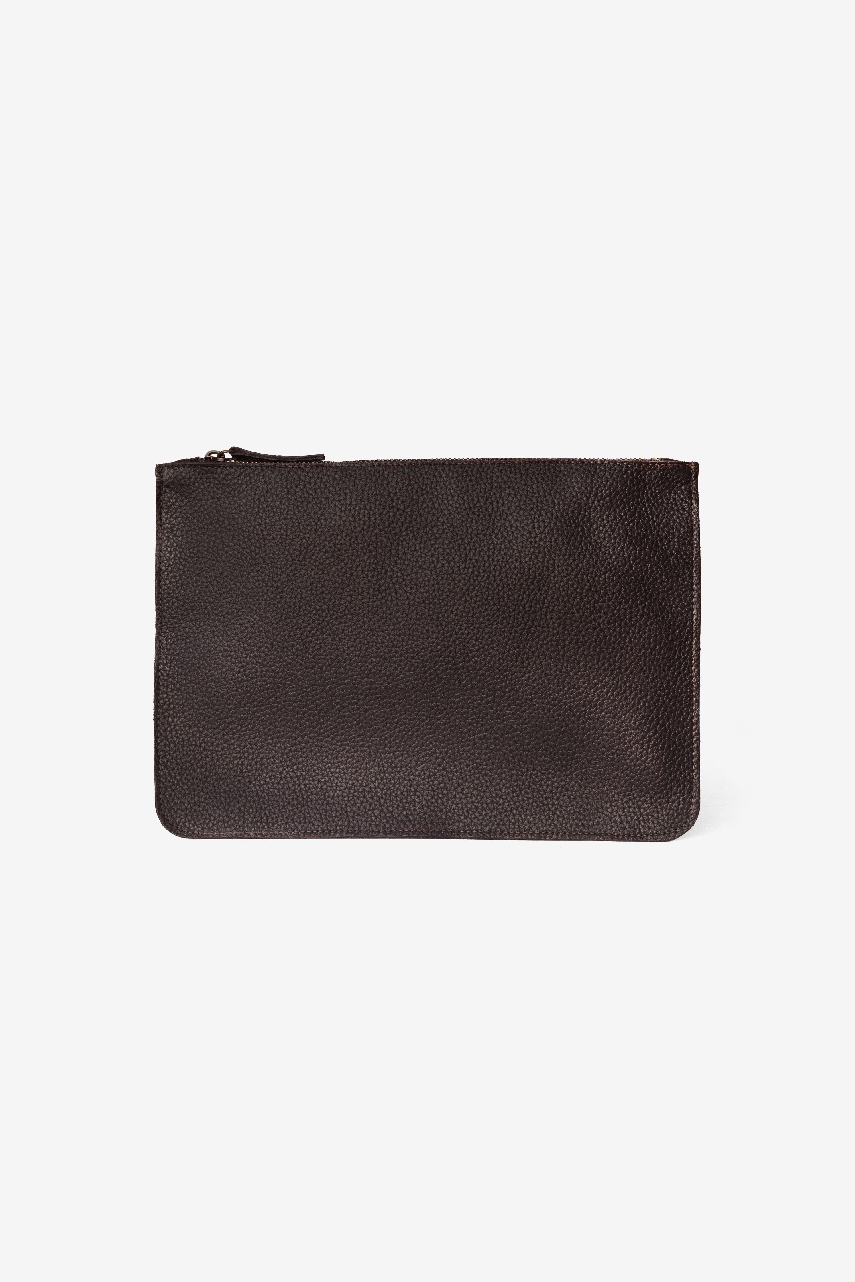 RLH3412 - Medium Leather Zip Pouch