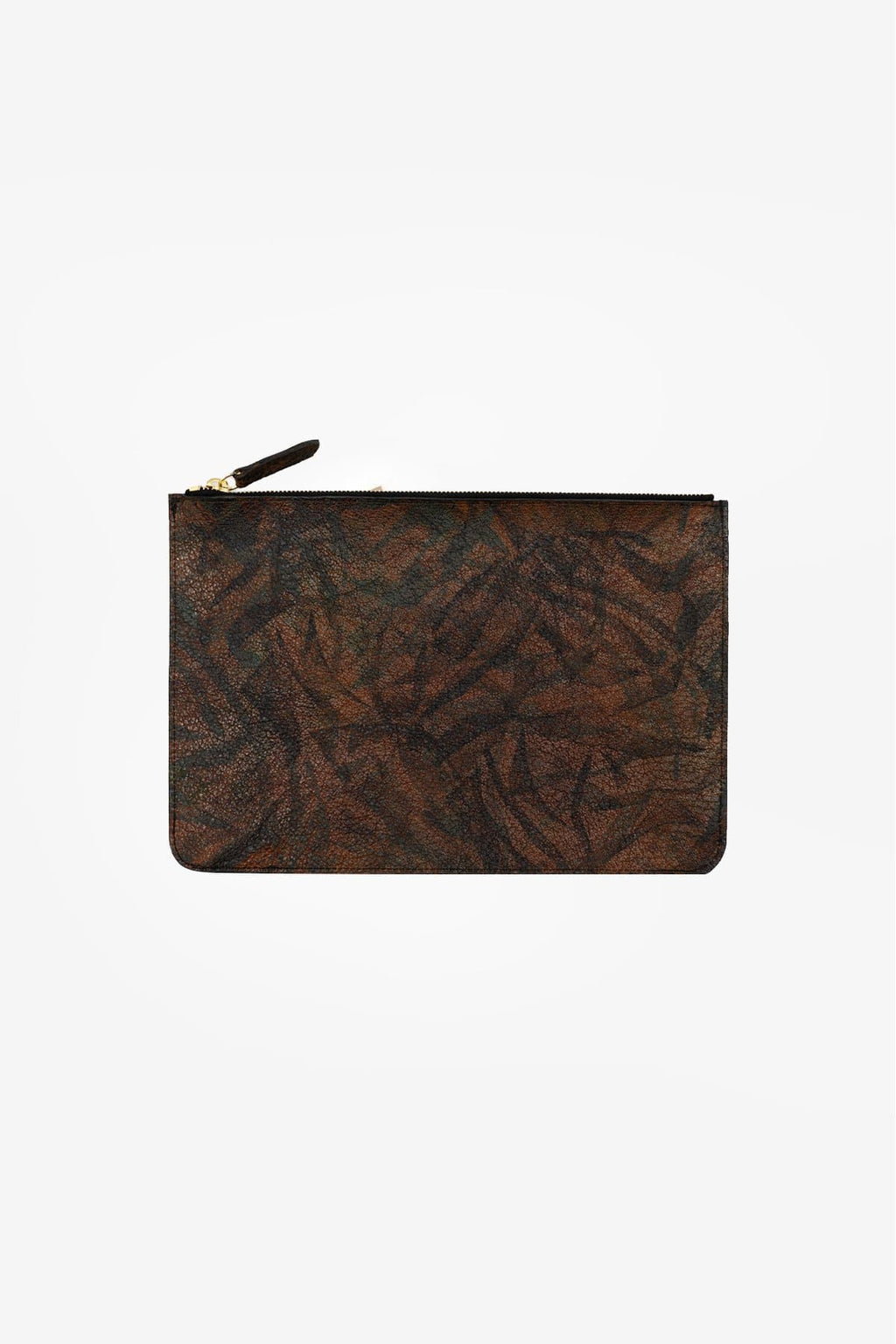RLH3412 - Medium Leather Zip Pouch