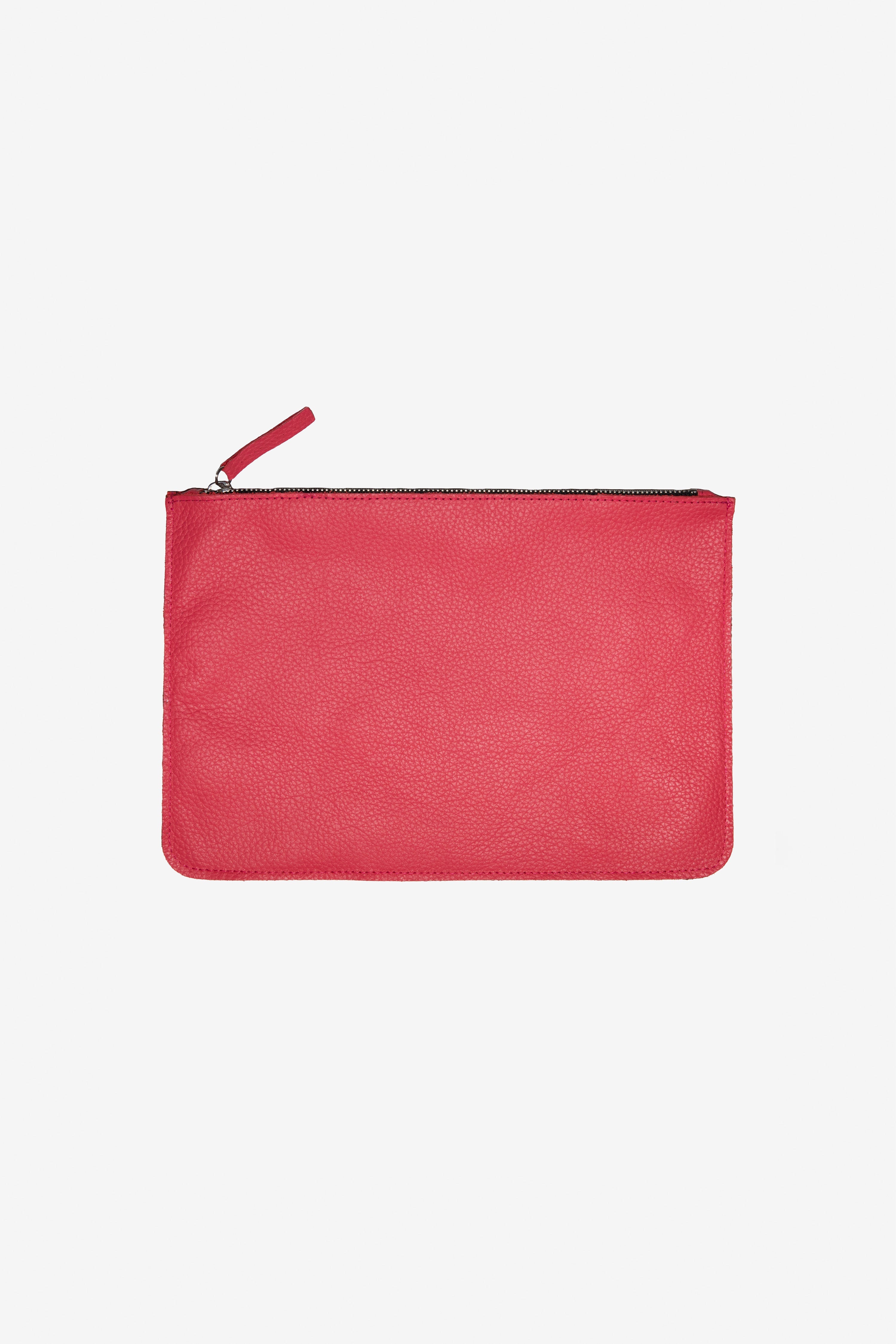 RLH3412 - Medium Leather Zip Pouch