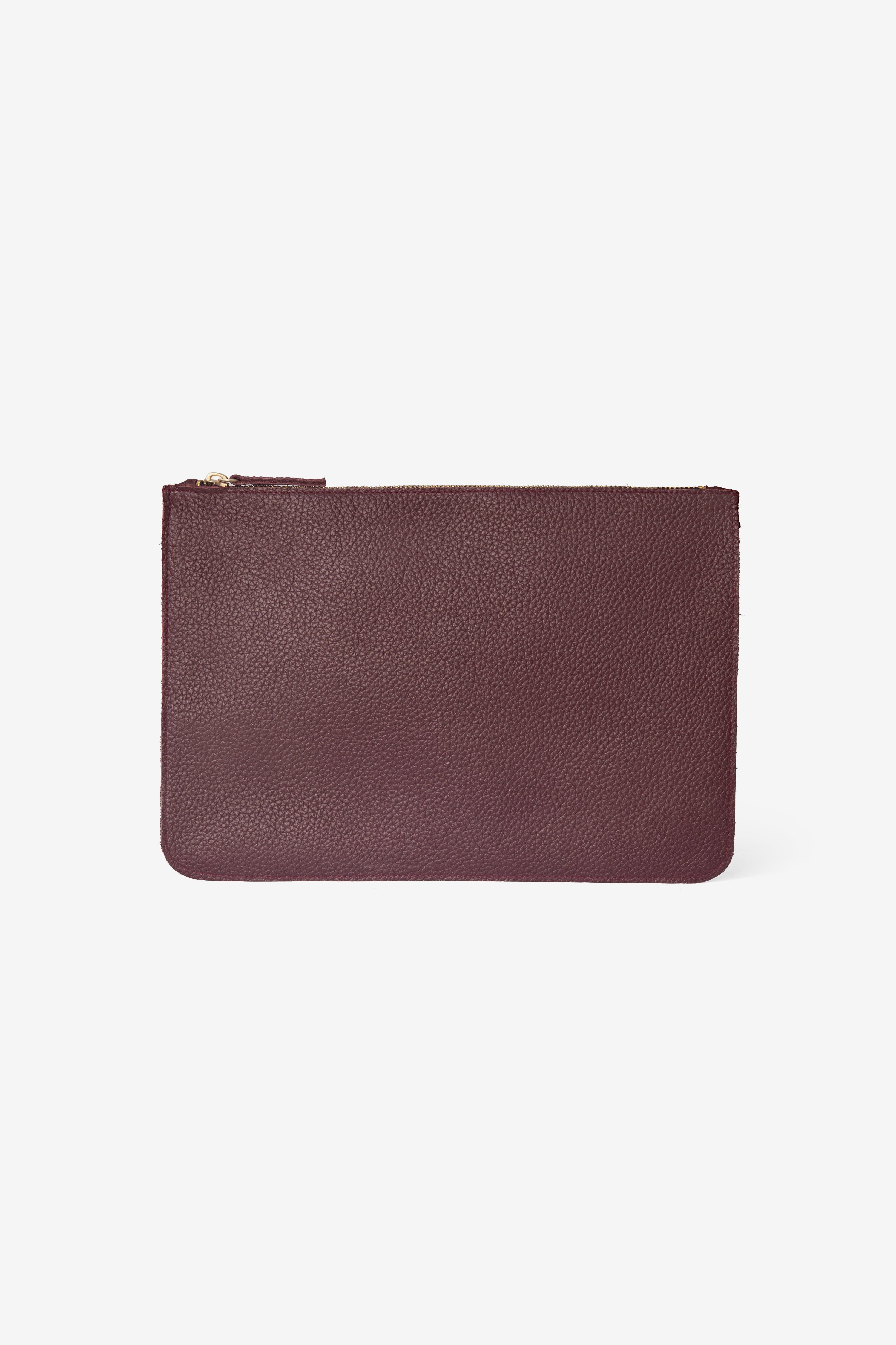 RLH3412 - Medium Leather Zip Pouch