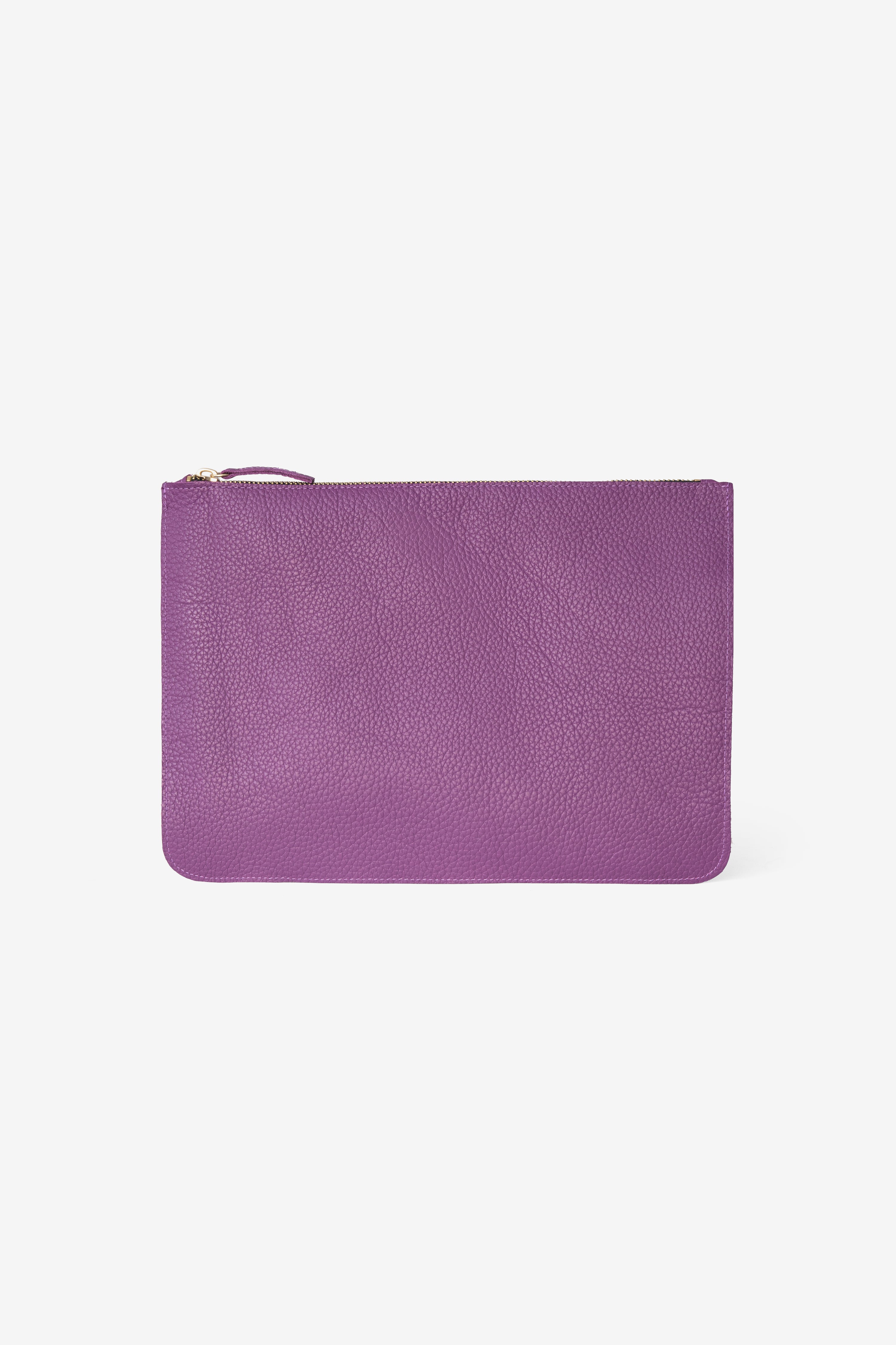 RLH3412 - Medium Leather Zip Pouch