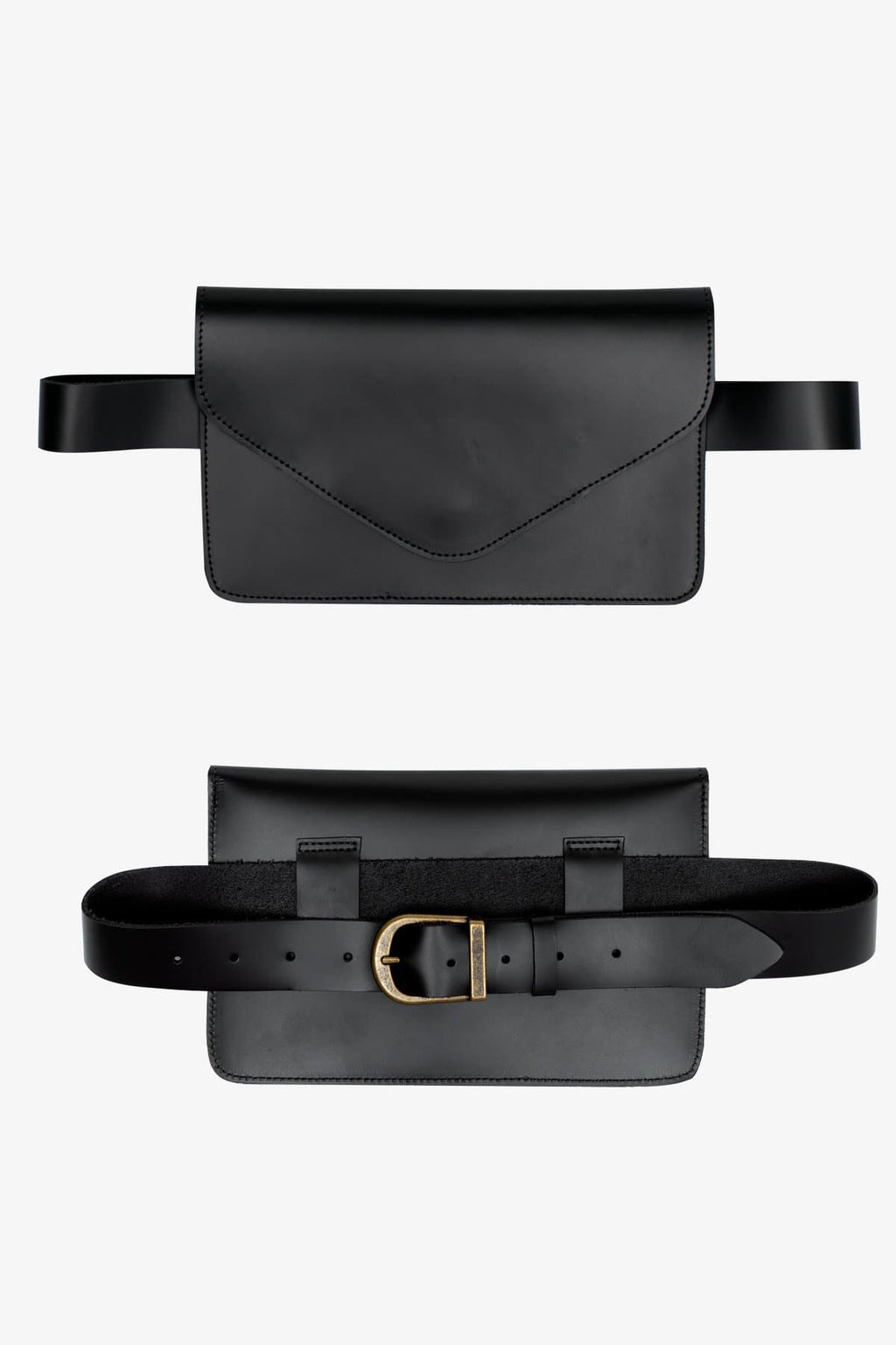 RLH3433 - Large Multifunctional Belted Envelope Clutch