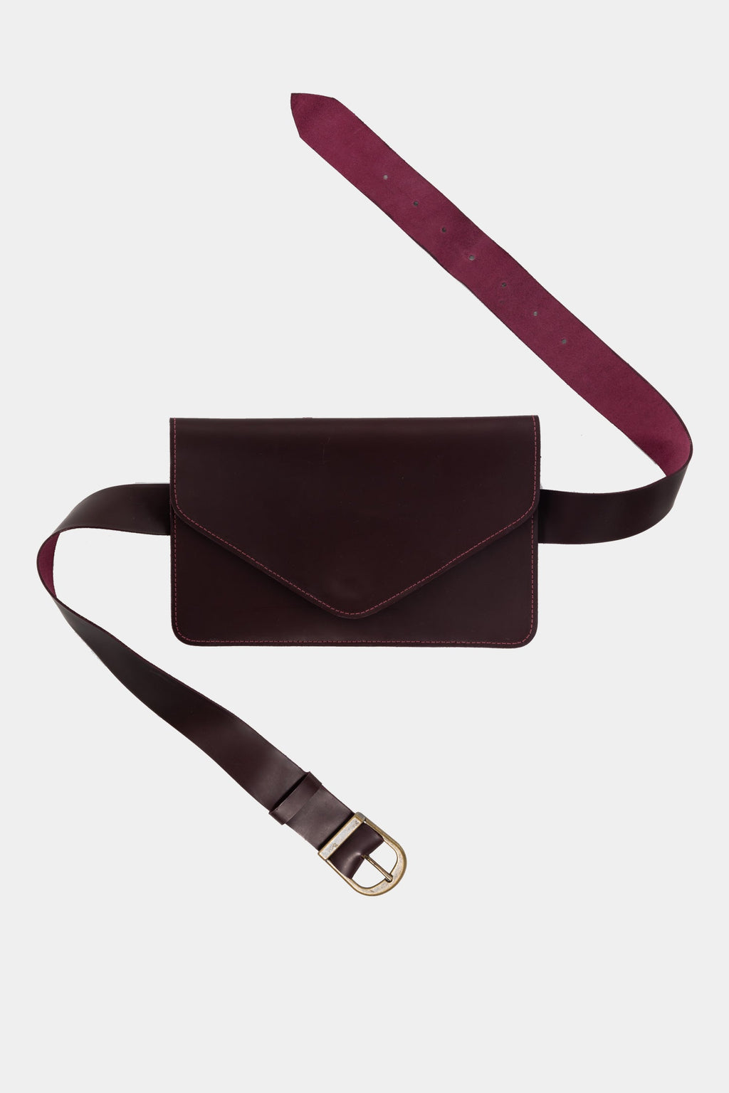 RLH3433 - Large Multifunctional Belted Envelope Clutch