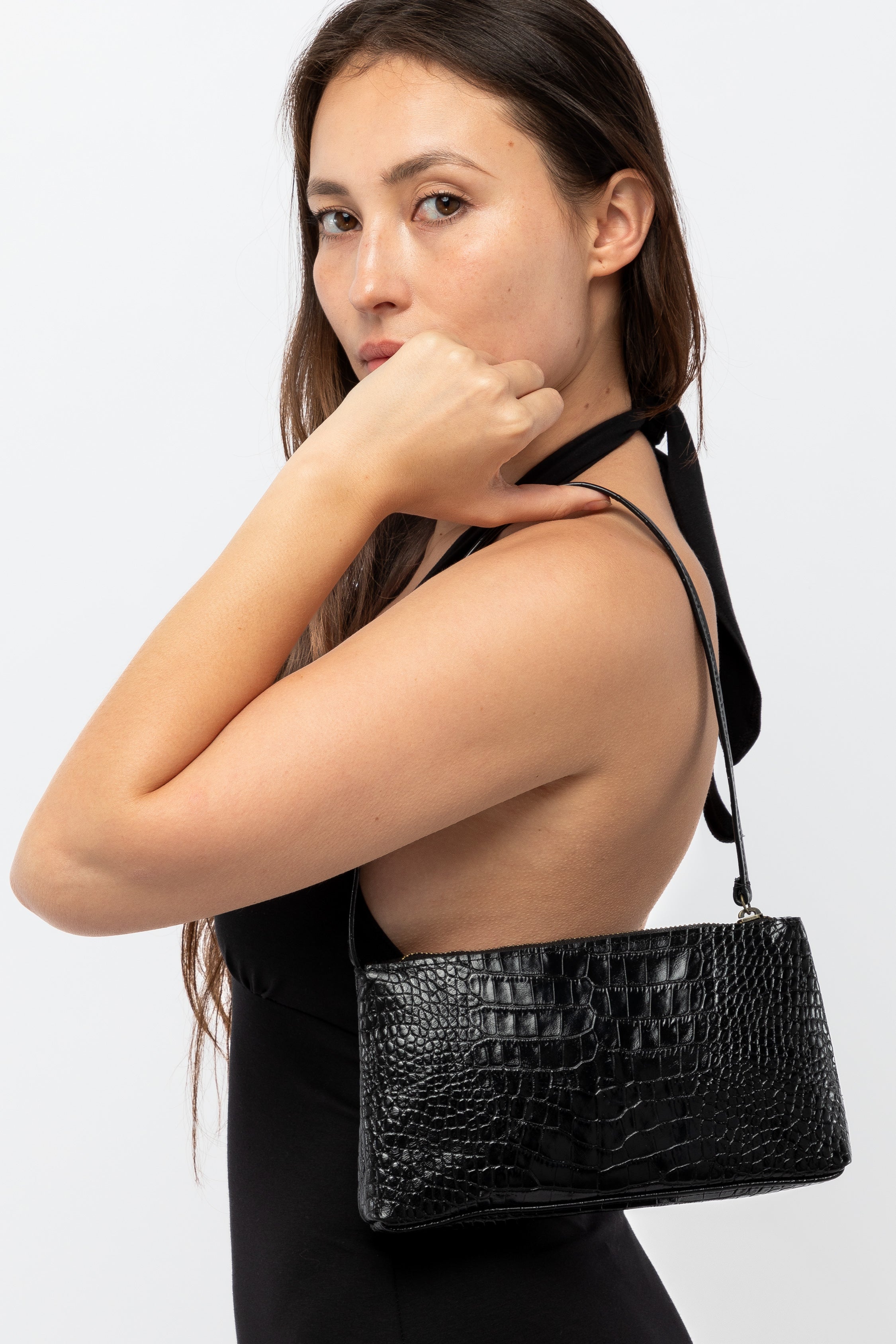 RLH3468 - Leather Zip Pochette