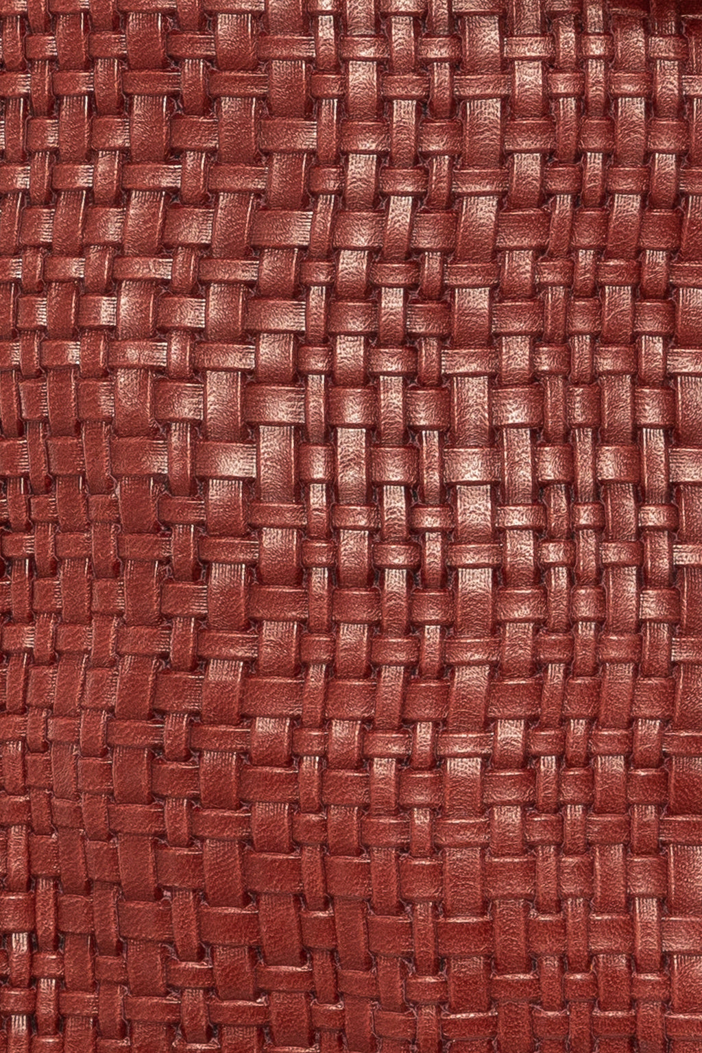 RLH3482 - Woven Leather Slim Tote