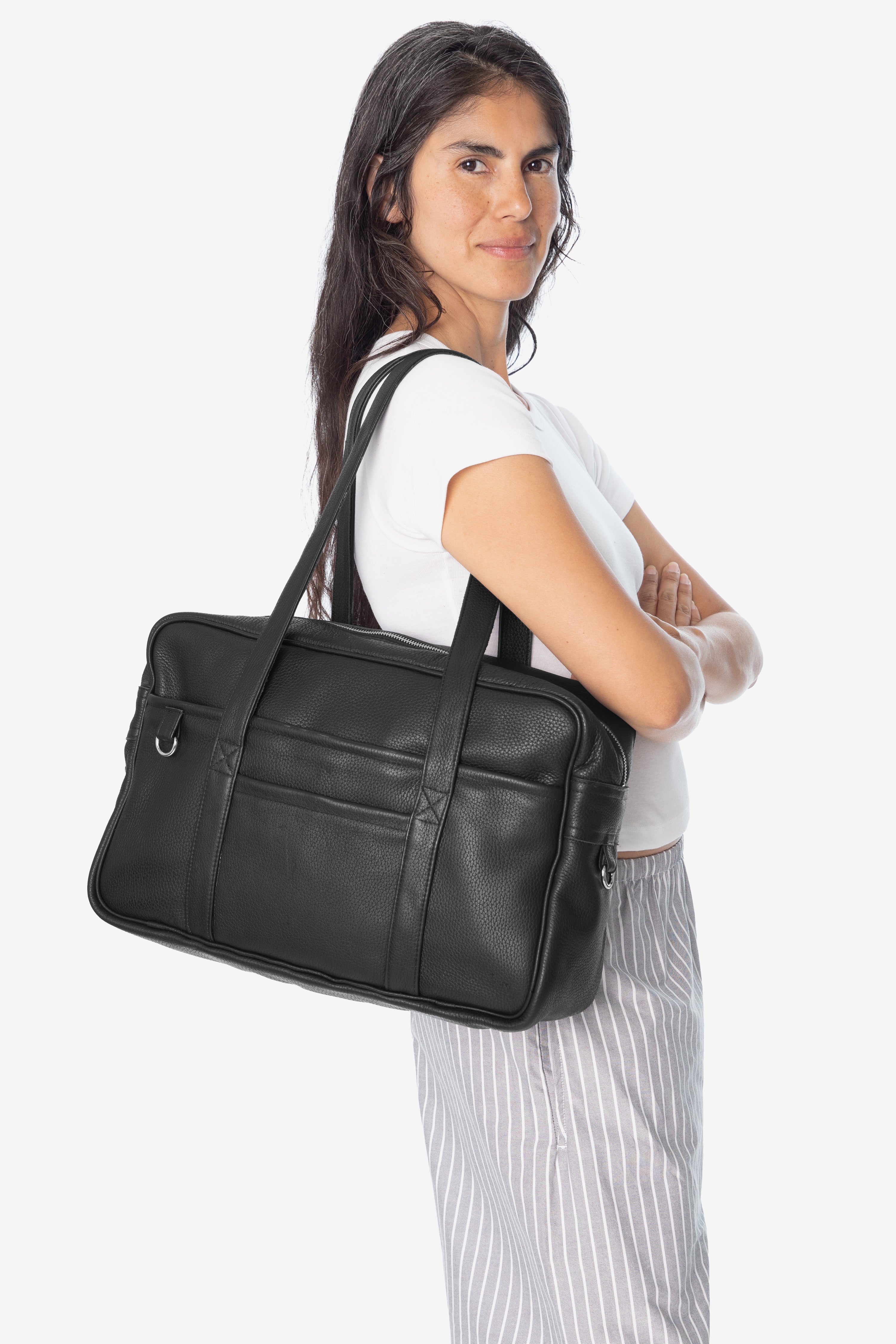 RLH504 - Unisex Leather School Satchel