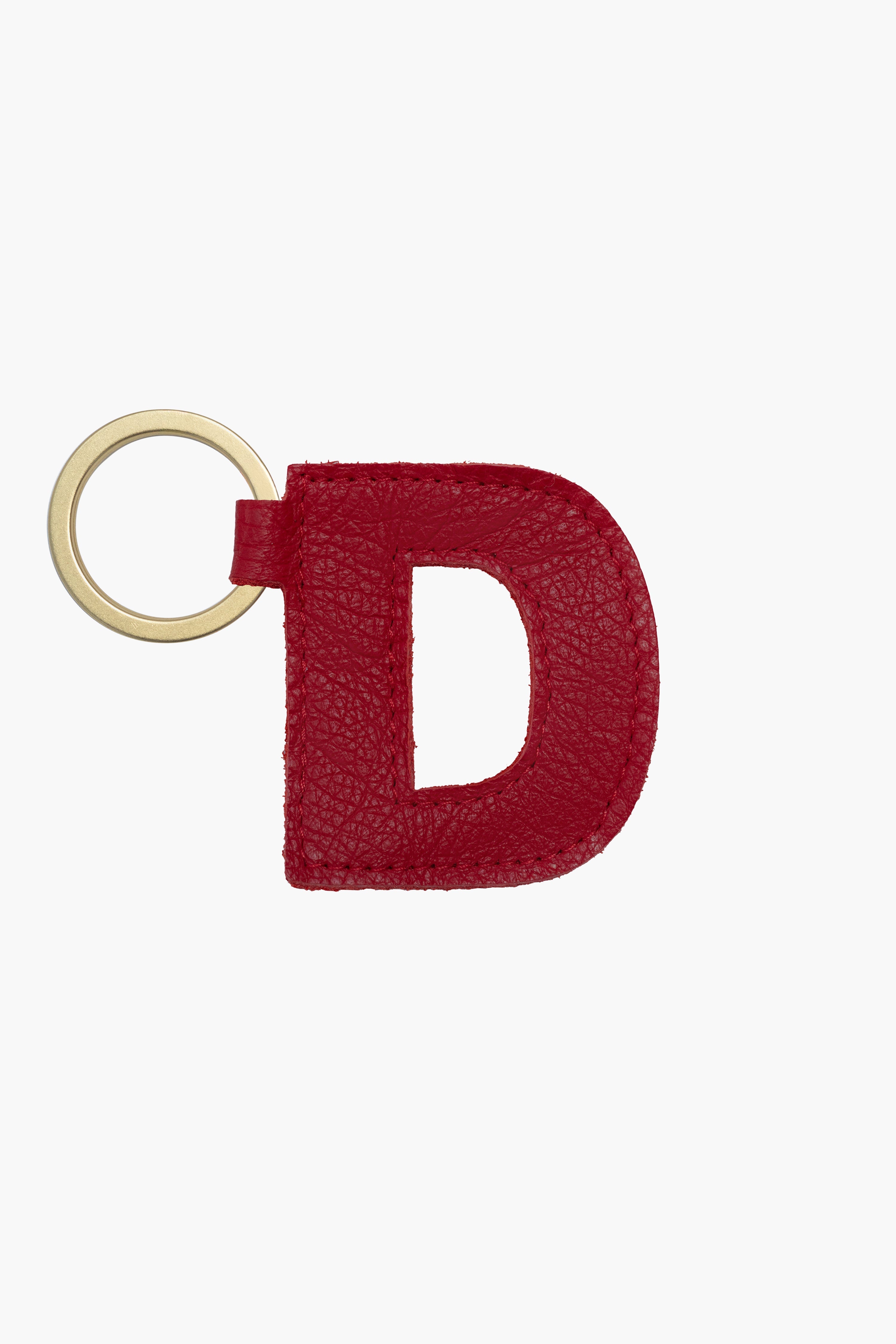 RLH520 - Leather Alphabet Keychain