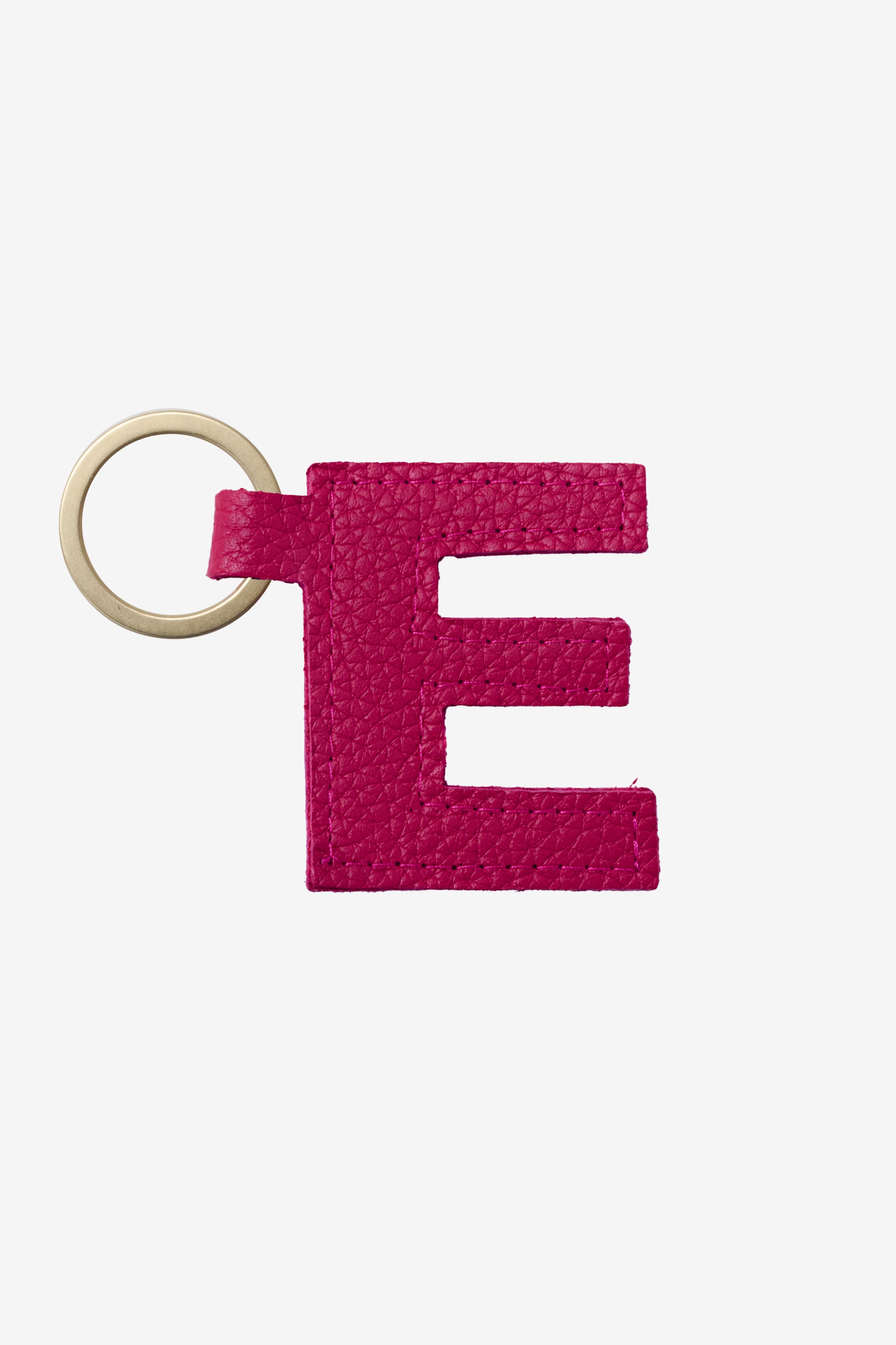 RLH520 - Leather Alphabet Keychain