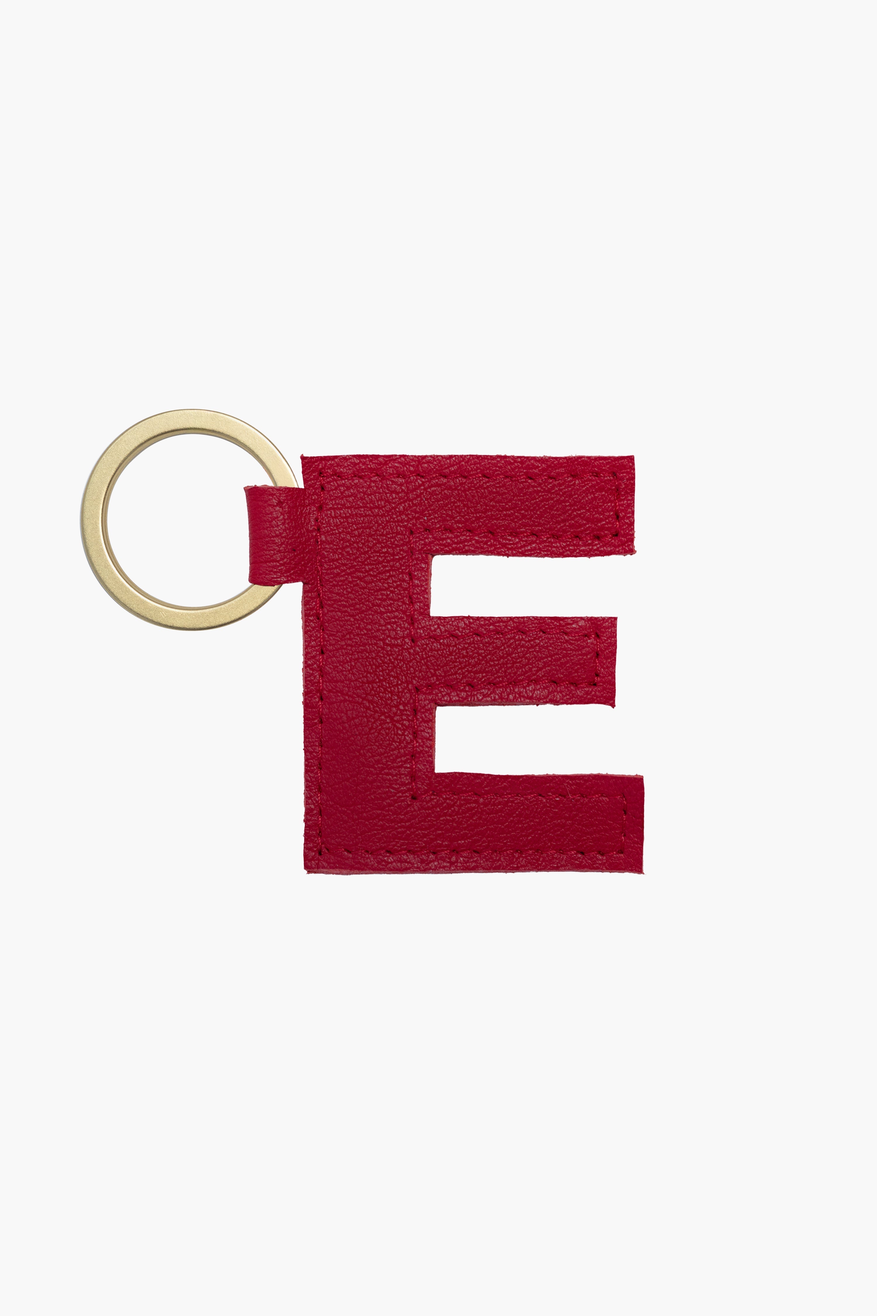 RLH520 - Leather Alphabet Keychain