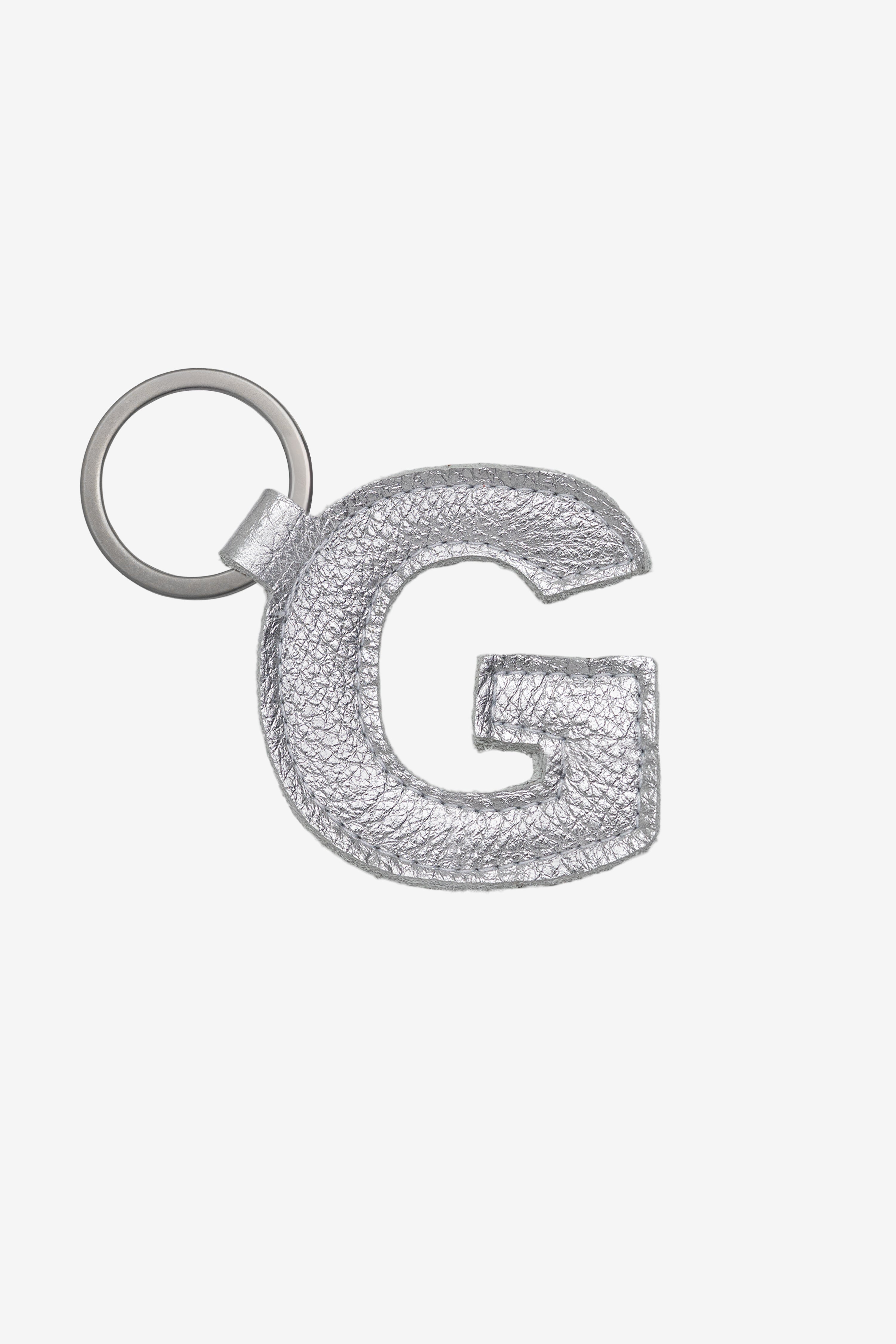 RLH520 - Leather Alphabet Keychain