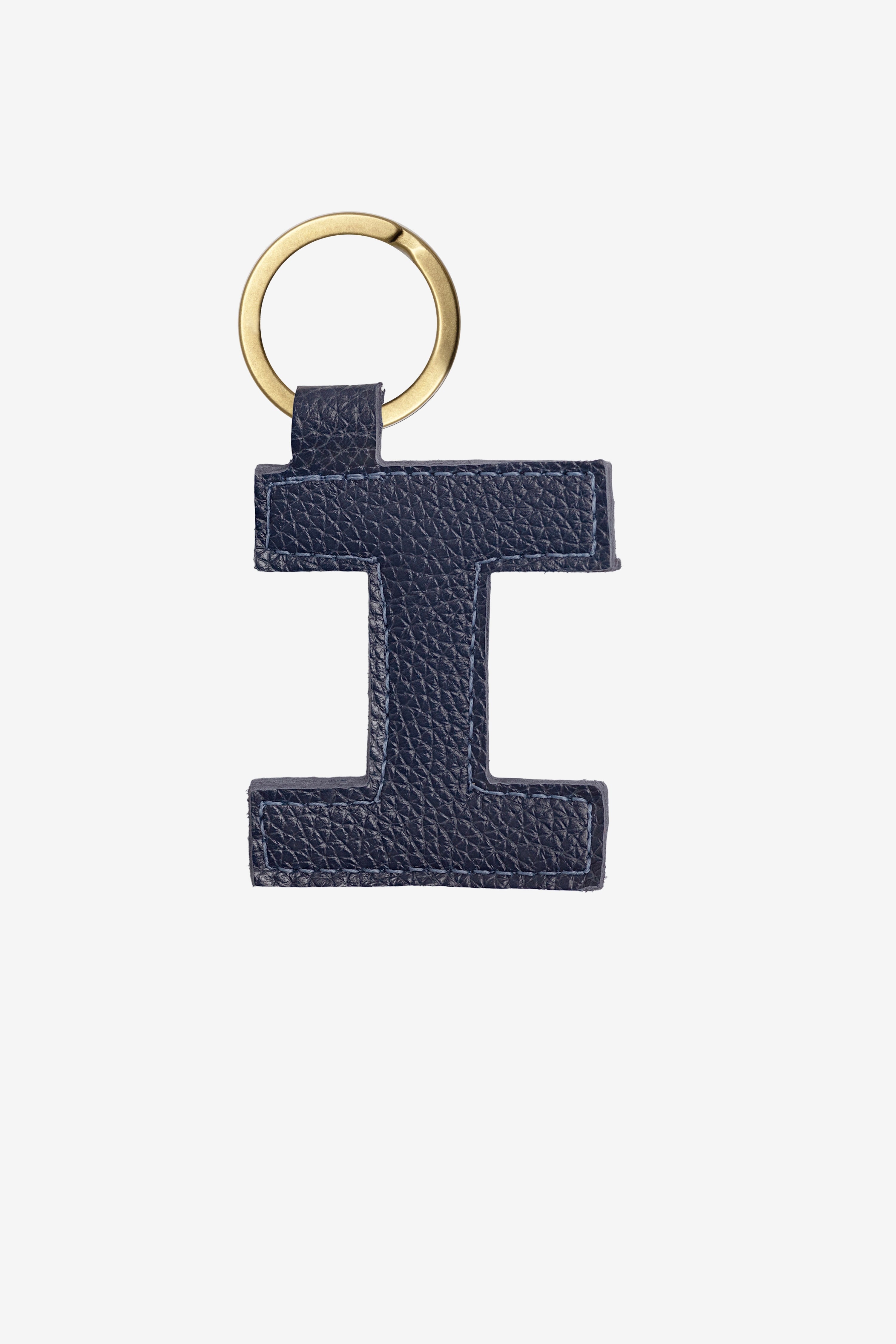 RLH520 - Leather Alphabet Keychain