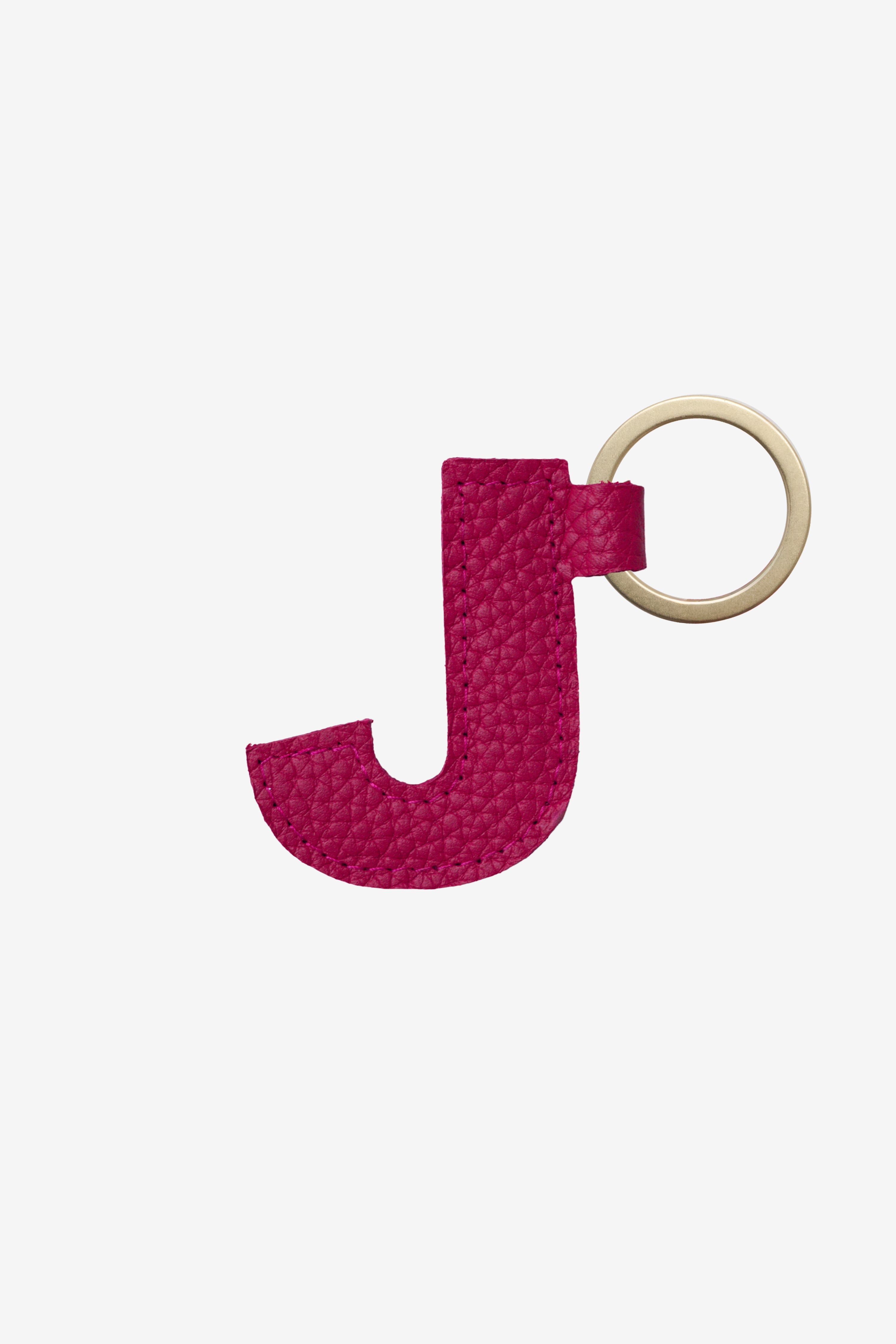 RLH520 - Leather Alphabet Keychain