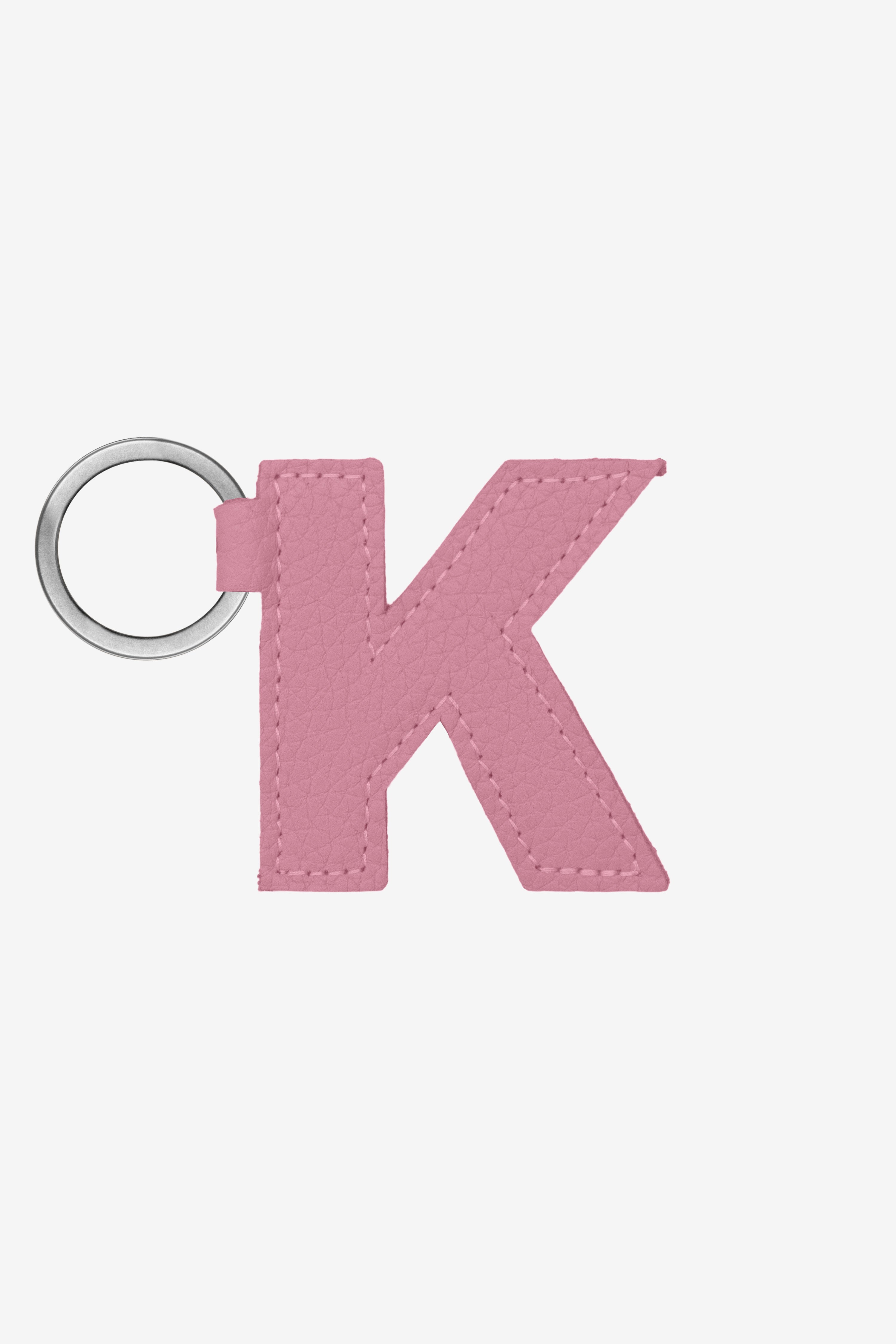 RLH520 - Leather Alphabet Keychain