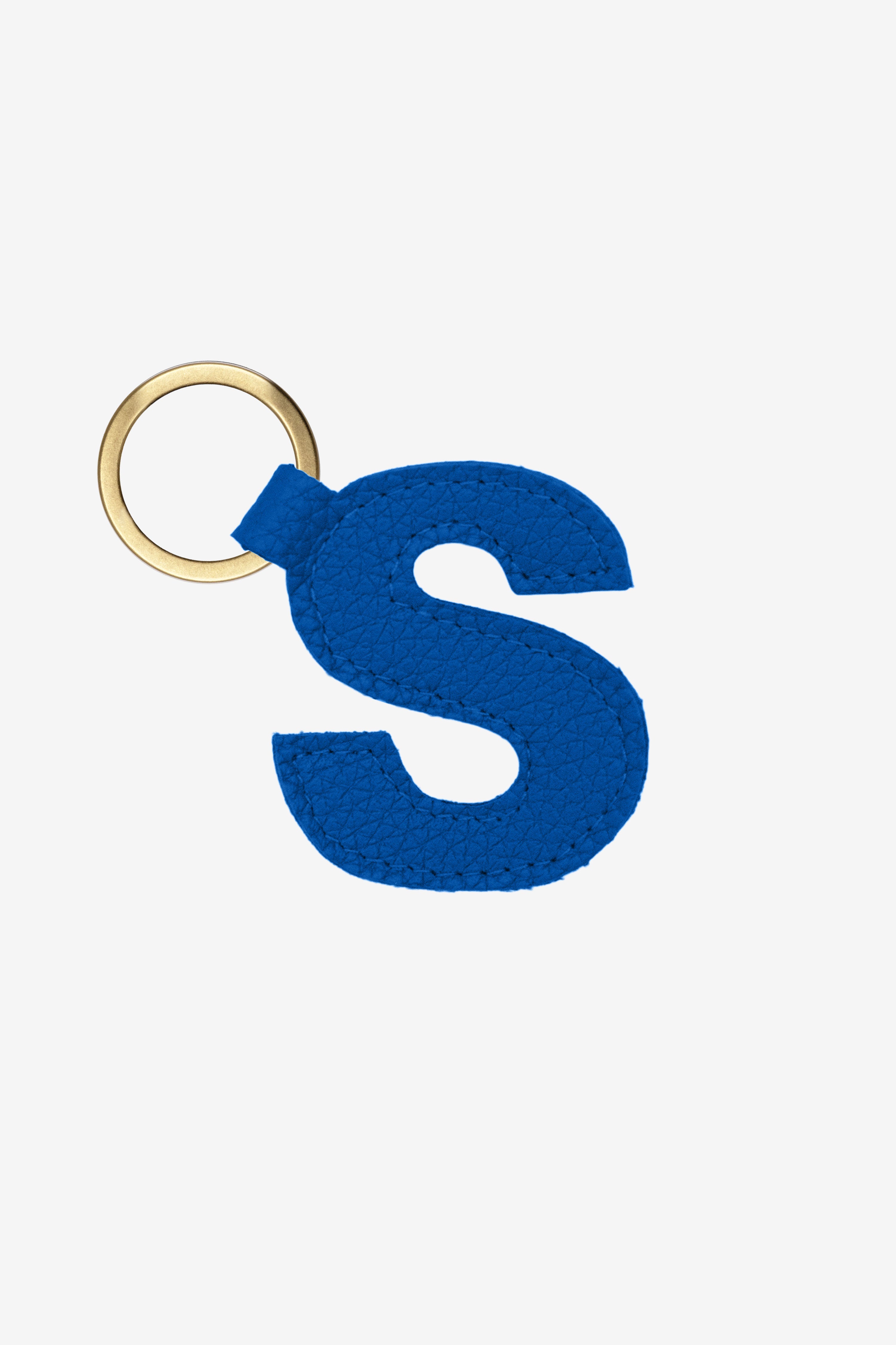 RLH520 - Leather Alphabet Keychain
