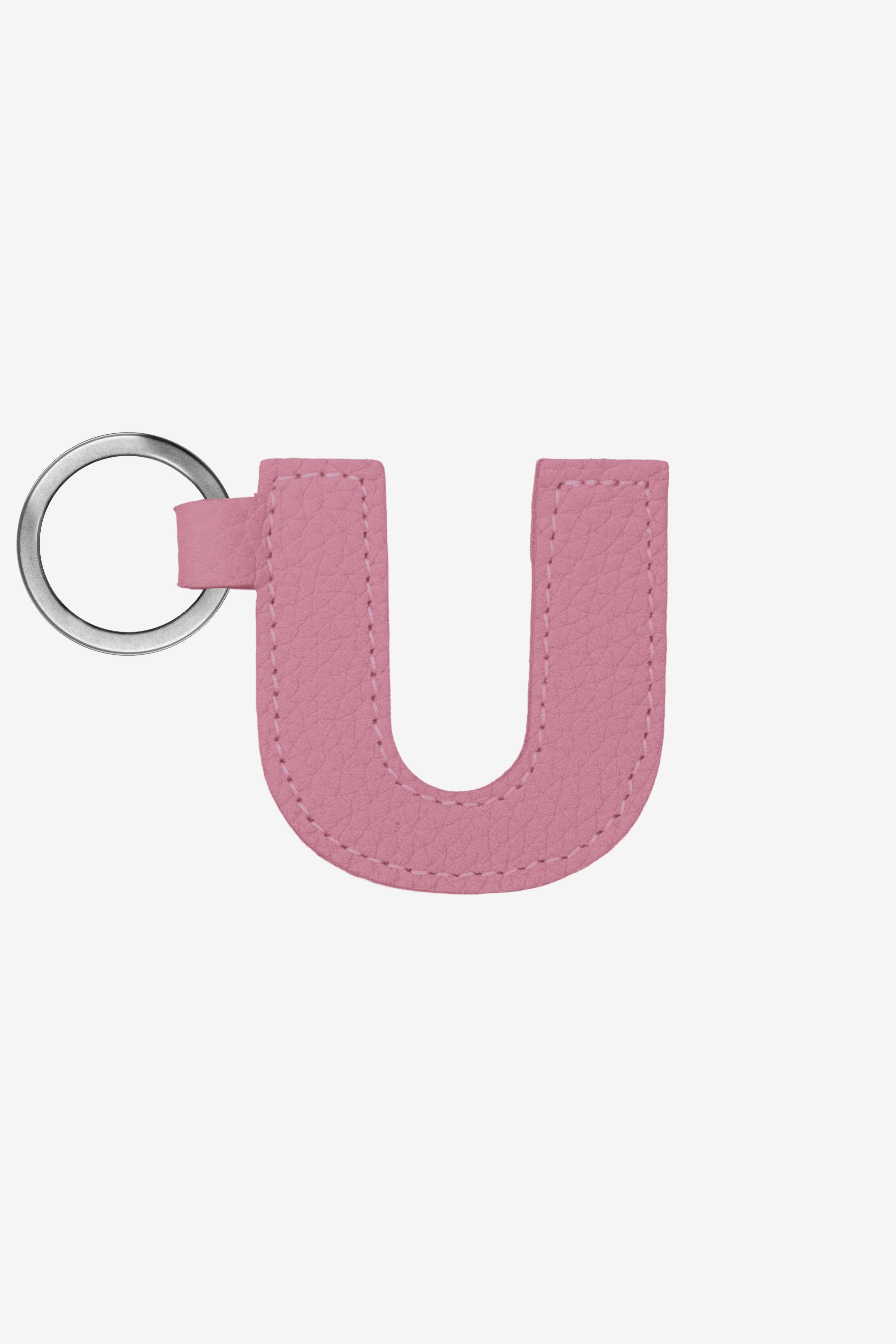 RLH520 - Leather Alphabet Keychain
