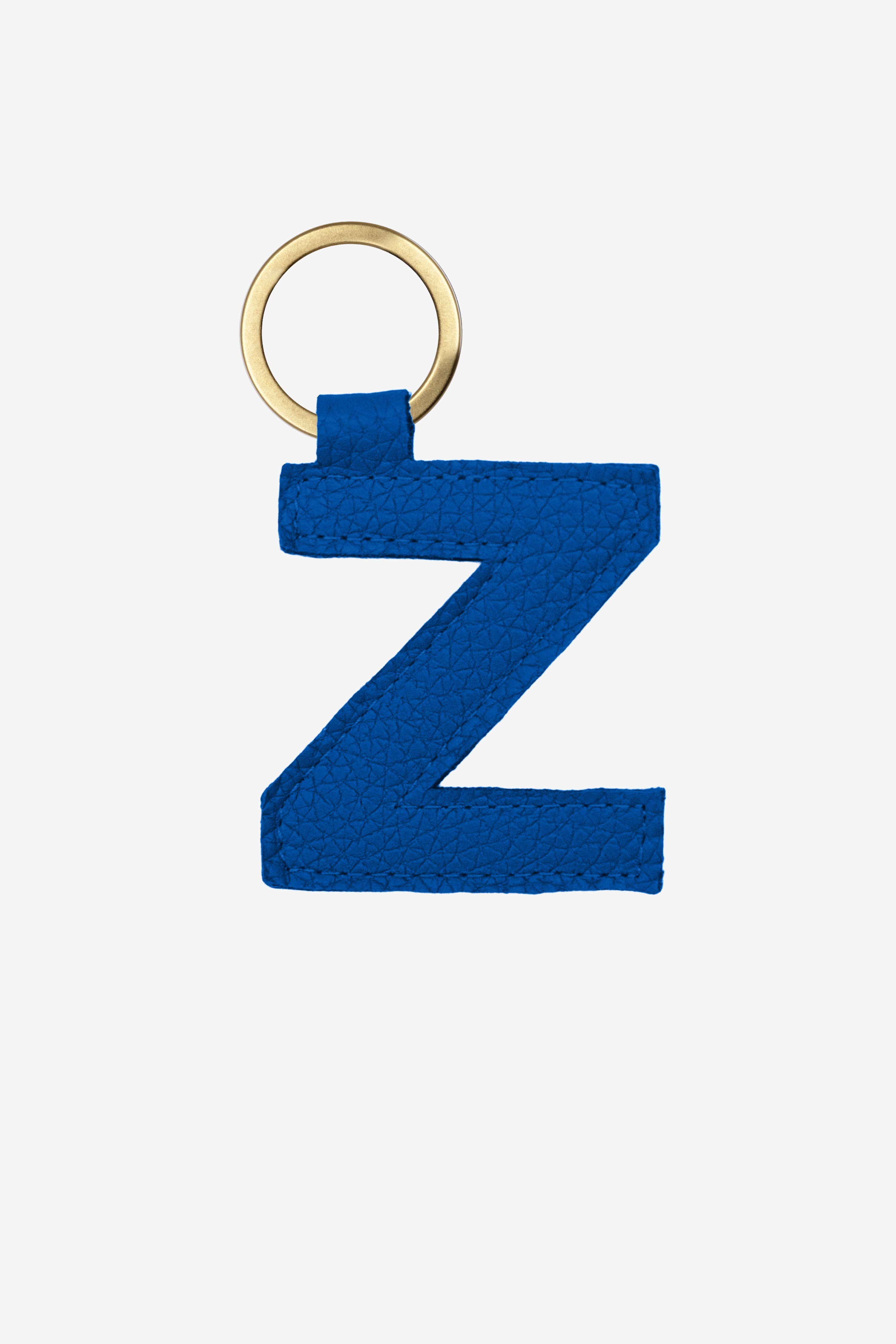 RLH520 - Leather Alphabet Keychain