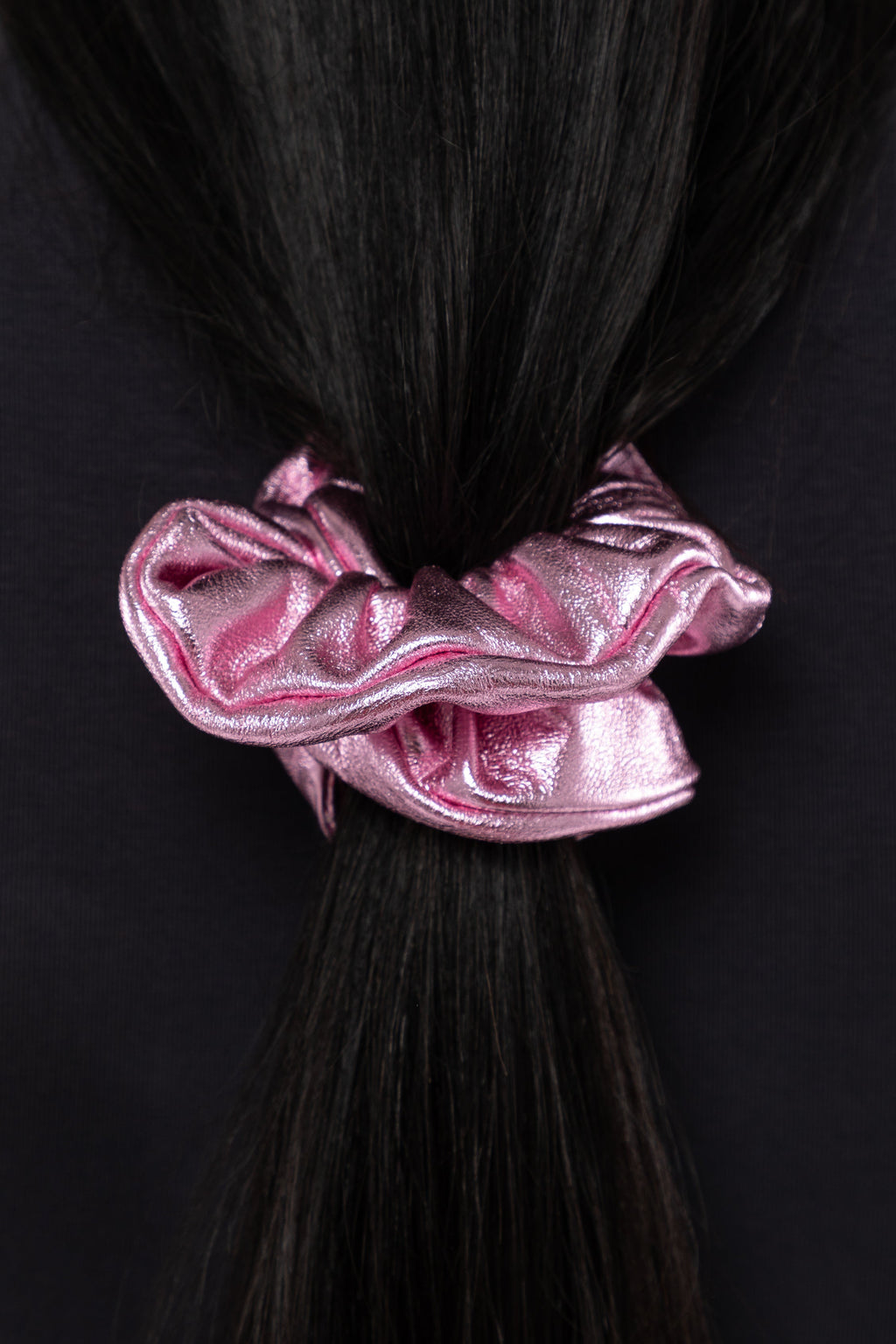 RLHSCRUNCH - Leather Scrunchie