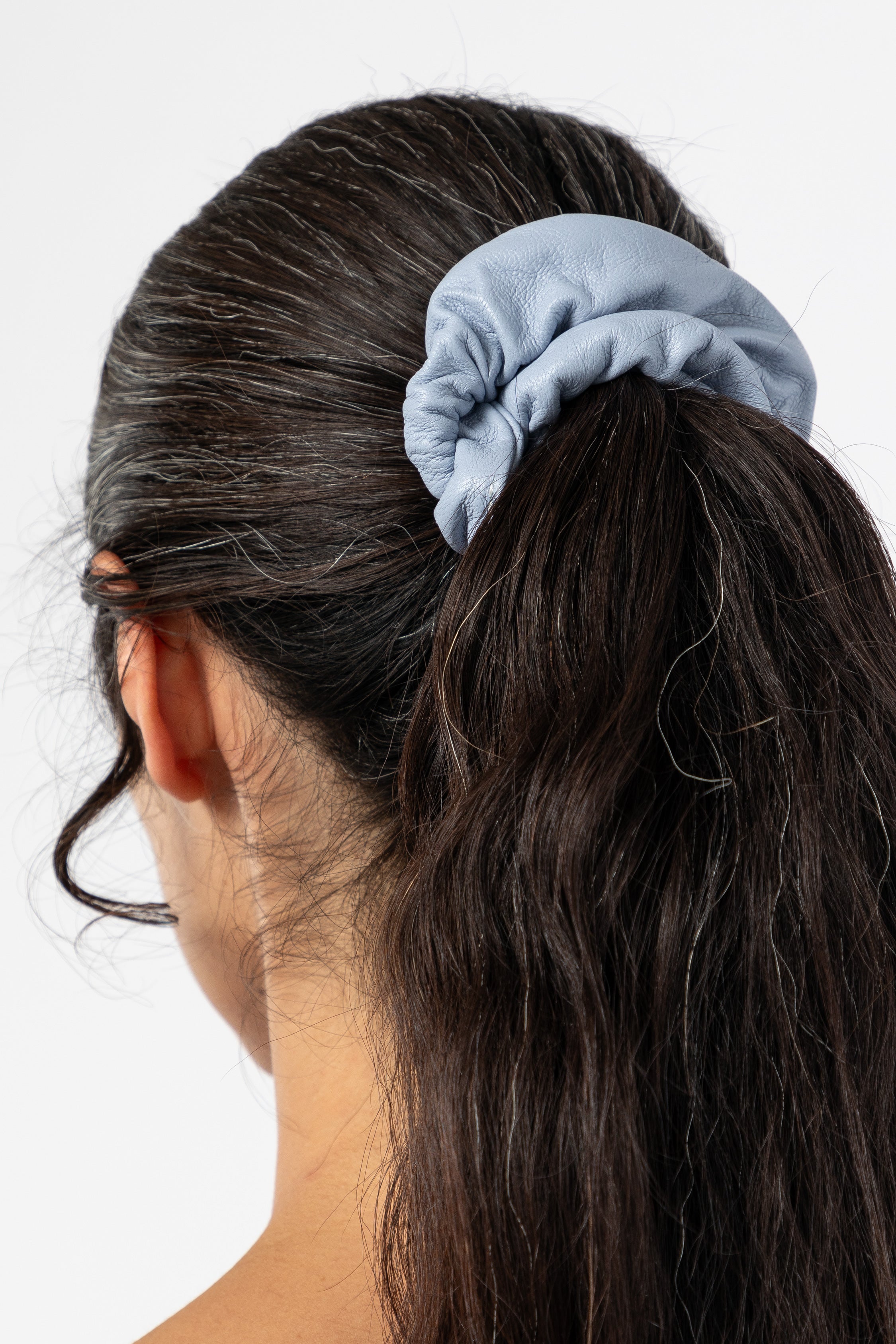 RLHSCRUNCH - Leather Scrunchie