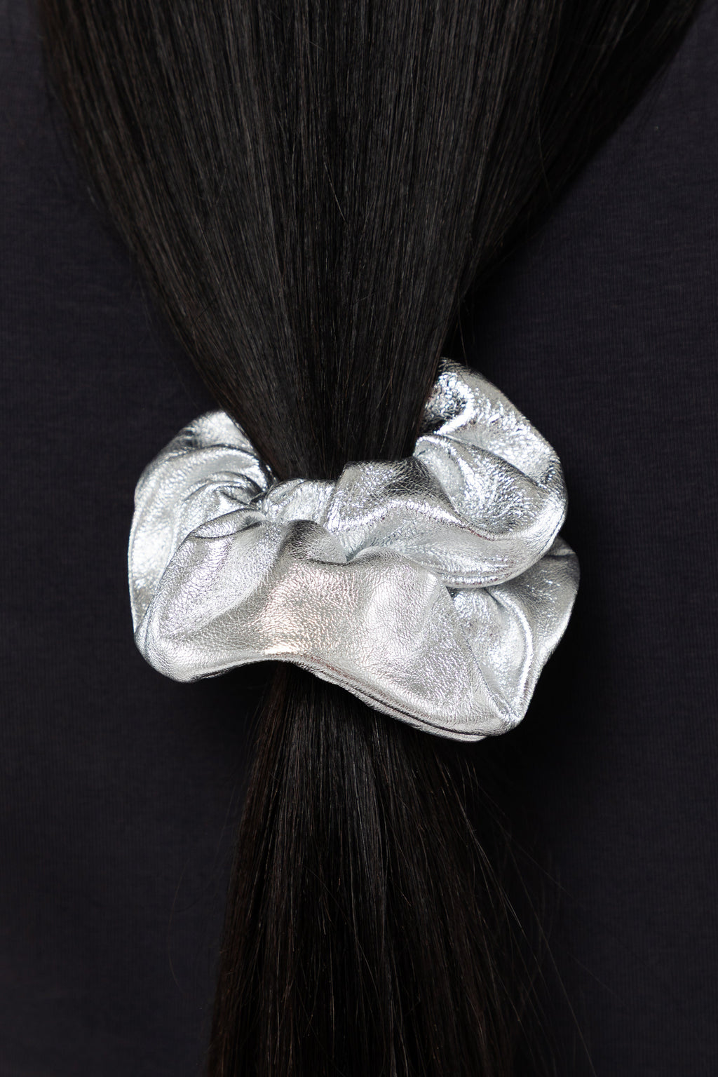 RLHSCRUNCH - Leather Scrunchie