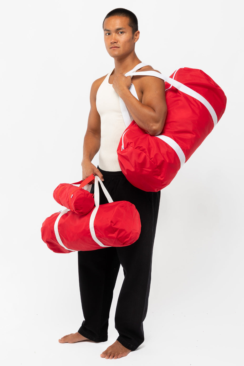 RNB540 - Nylon Pack Cloth Gym Bag