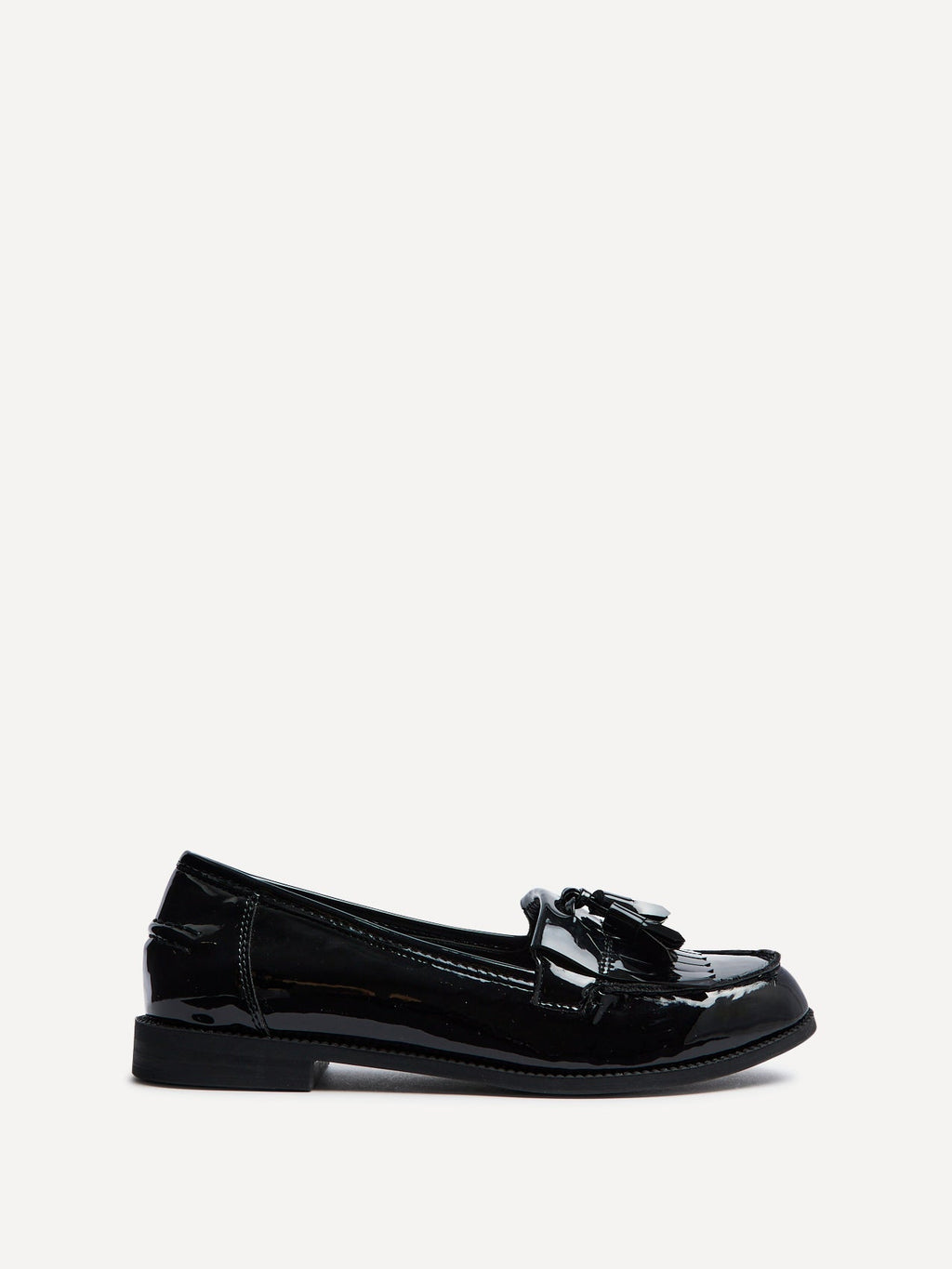 Rosemary Black Patent Loafers