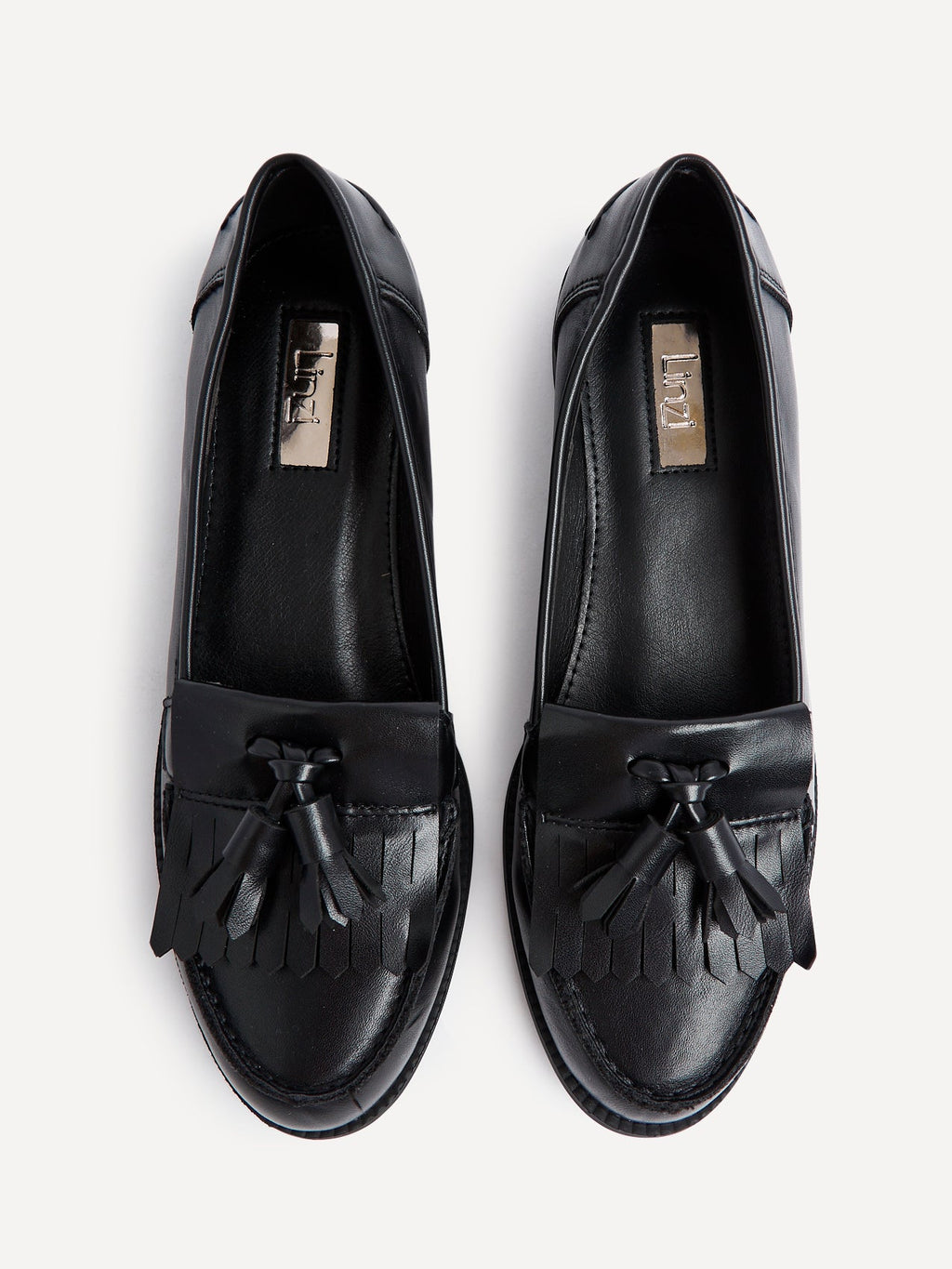 Rosemary Black Nappa Loafers