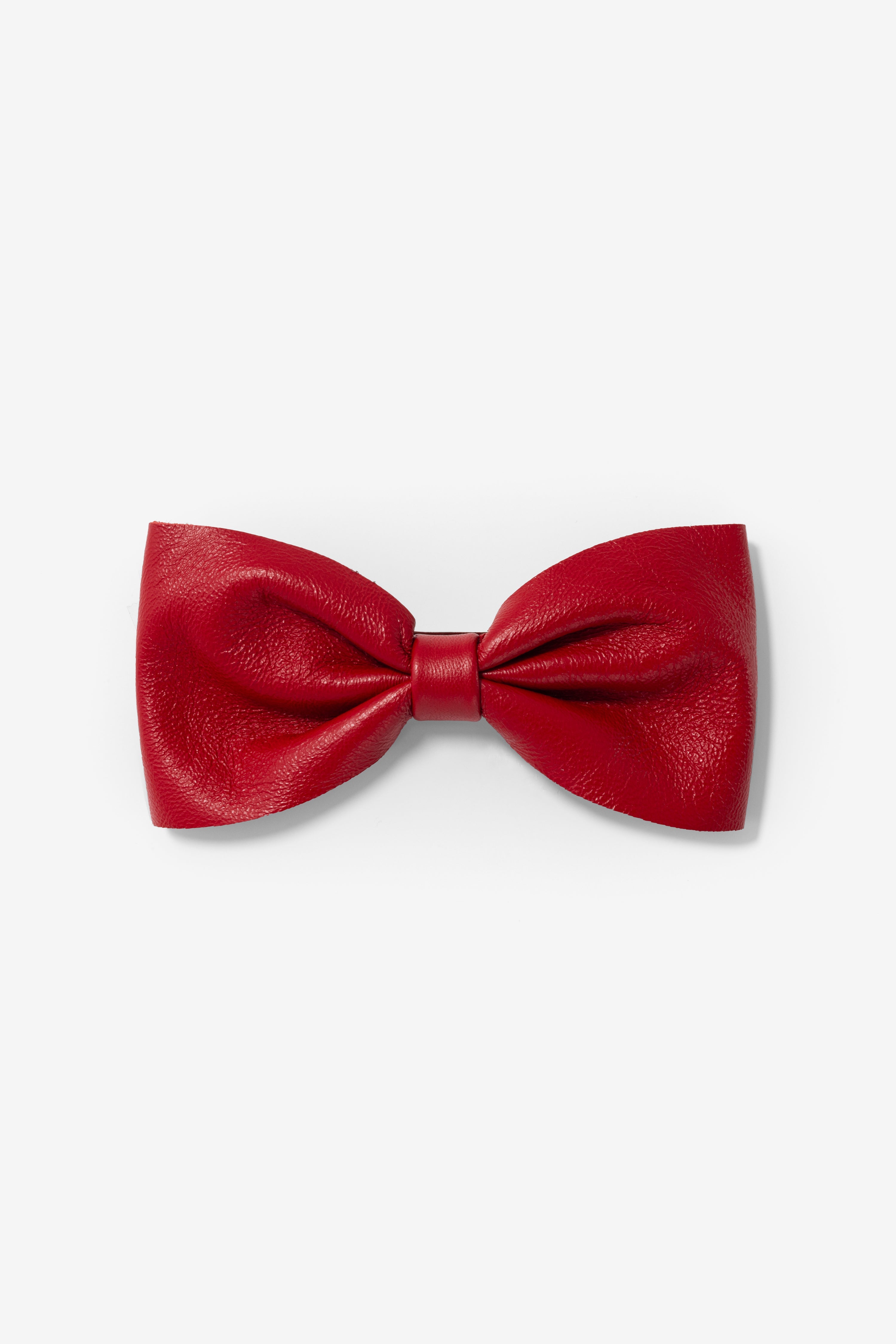 RSALH509 - Classic Leather Bow Clip