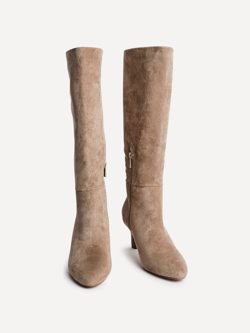 Rush Beige Long Stiletto Boots