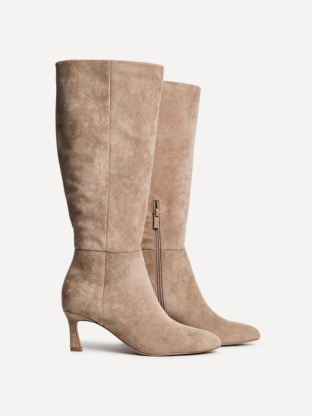 Rush Beige Long Stiletto Boots