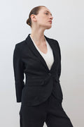 The Cropped Tulip Hem Blazer