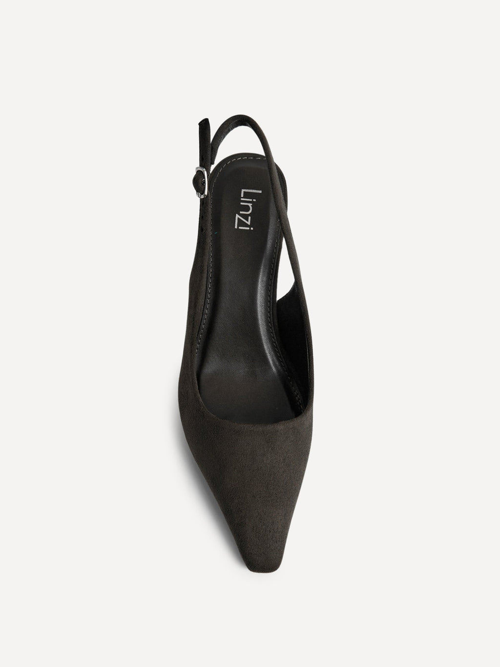 Saint Grey Slingback Court Heels