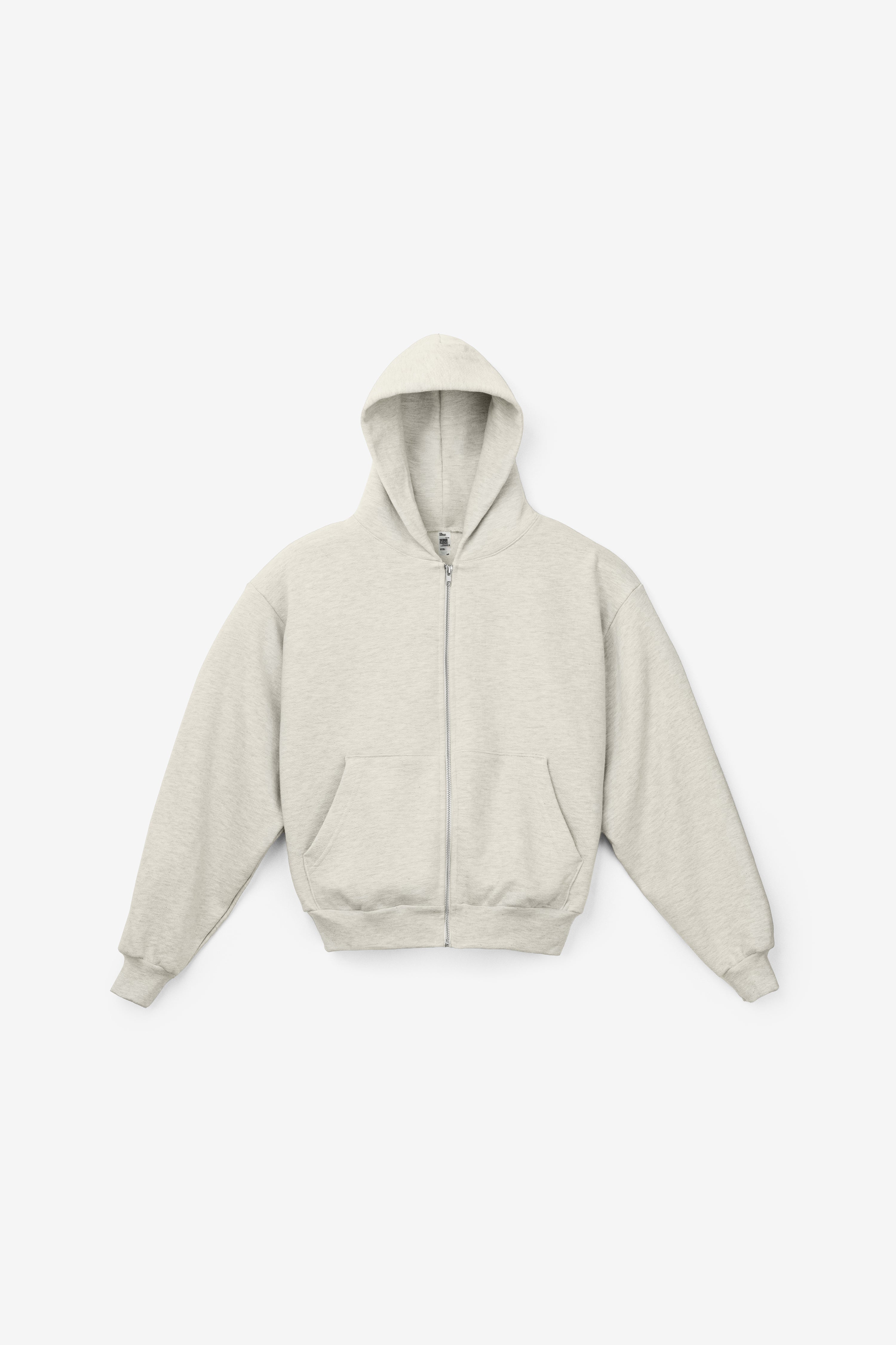 SF410 - 12oz Scour Fleece Cropped Zip Up Hoodie