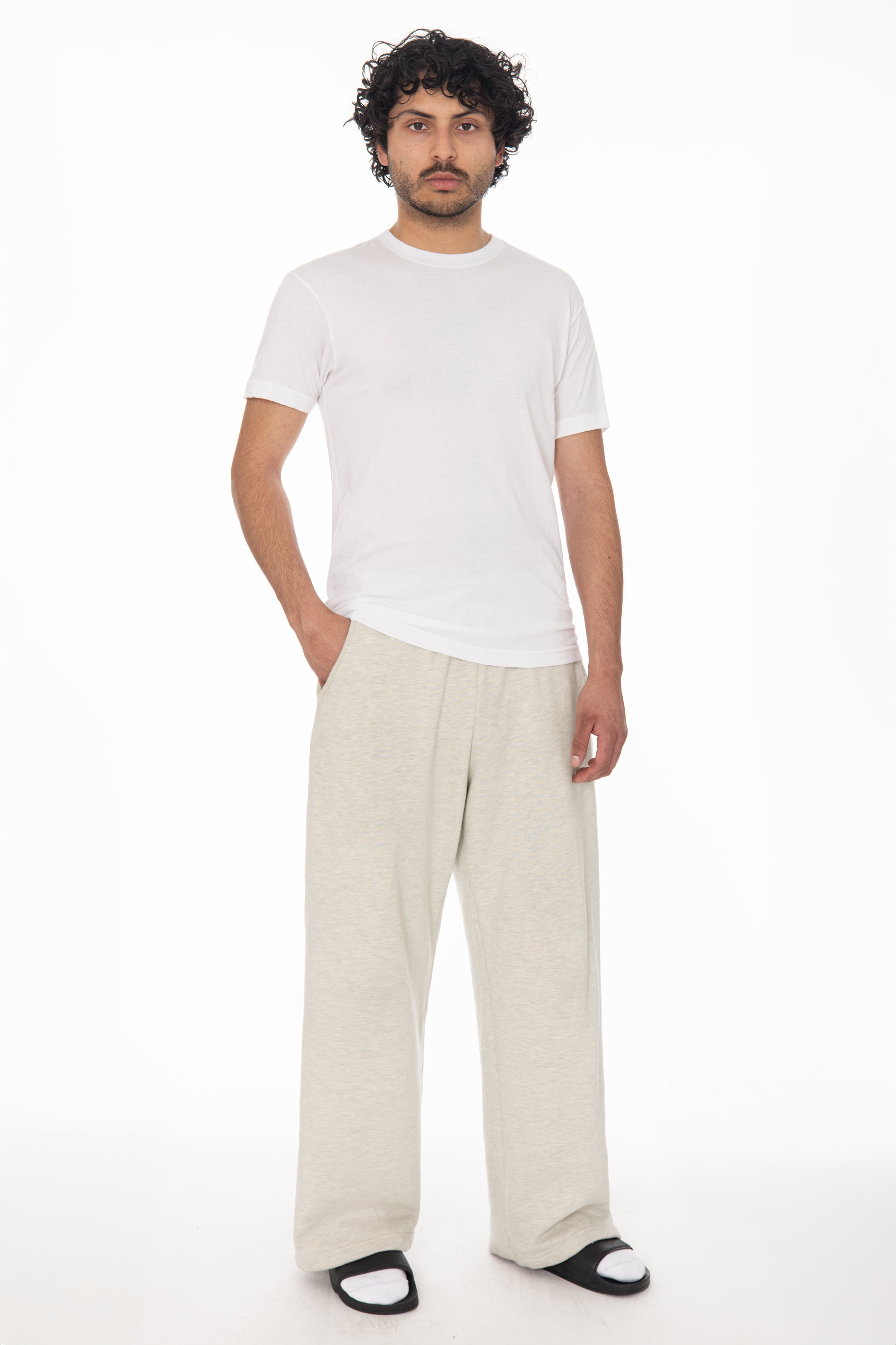SF1045 - 12 oz Scour Fleece Open Bottom Sweatpants