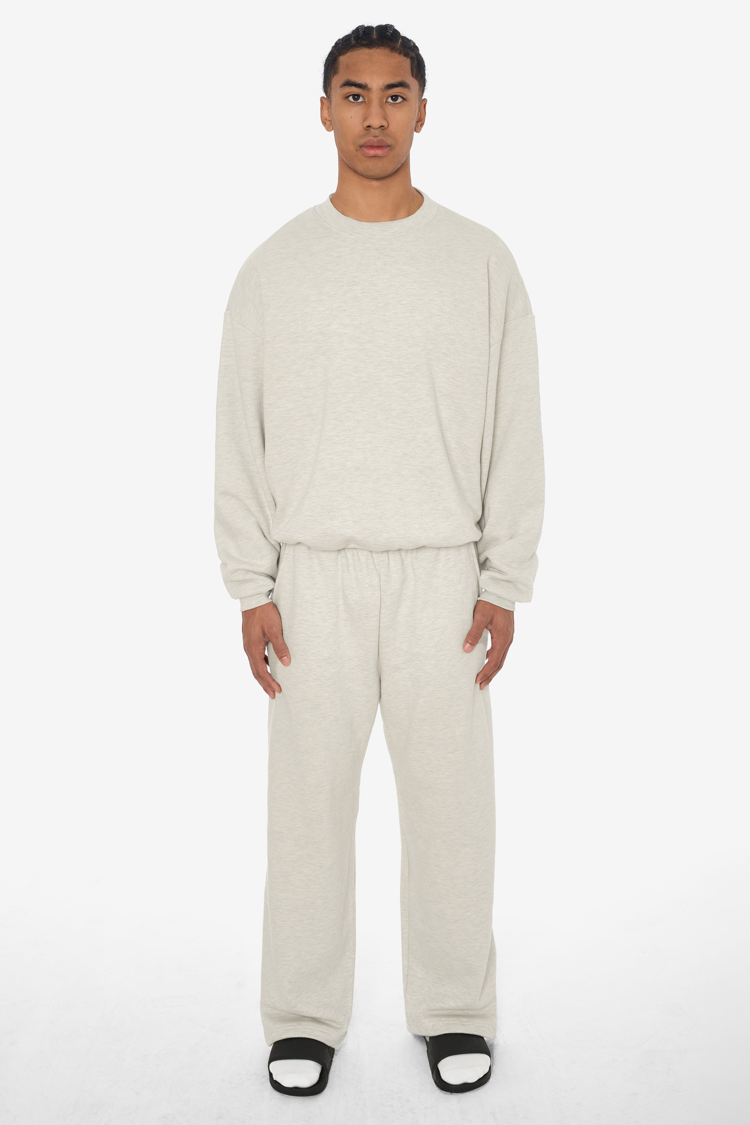 SF1047 - 12oz. Scour Fleece Wide Crewneck