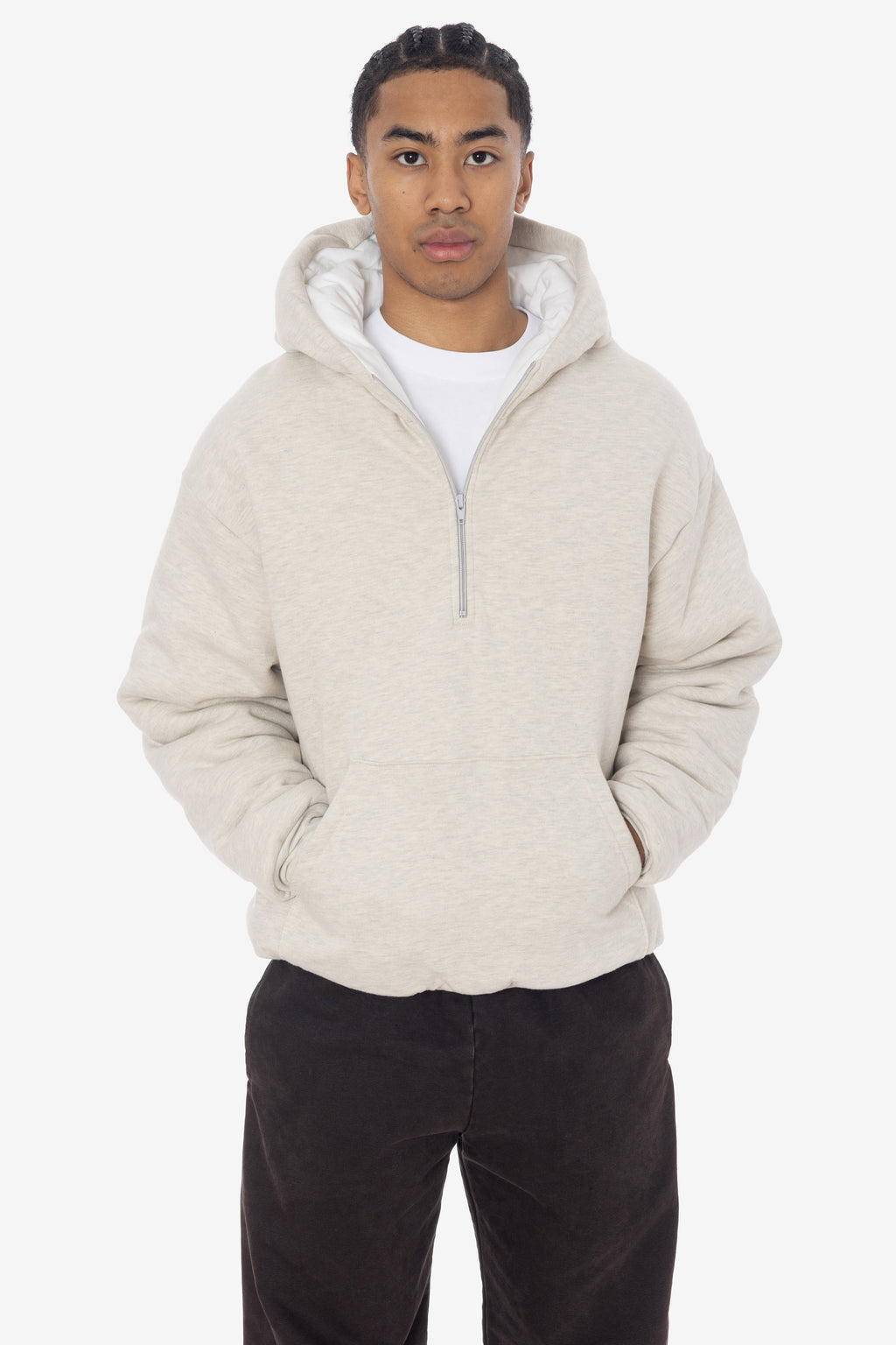 SF4249 - Scour Fleece Puffy Hoodie