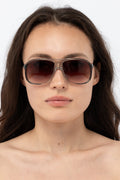 SGVN140 - Unisex Gradient Aviator Sunglasses