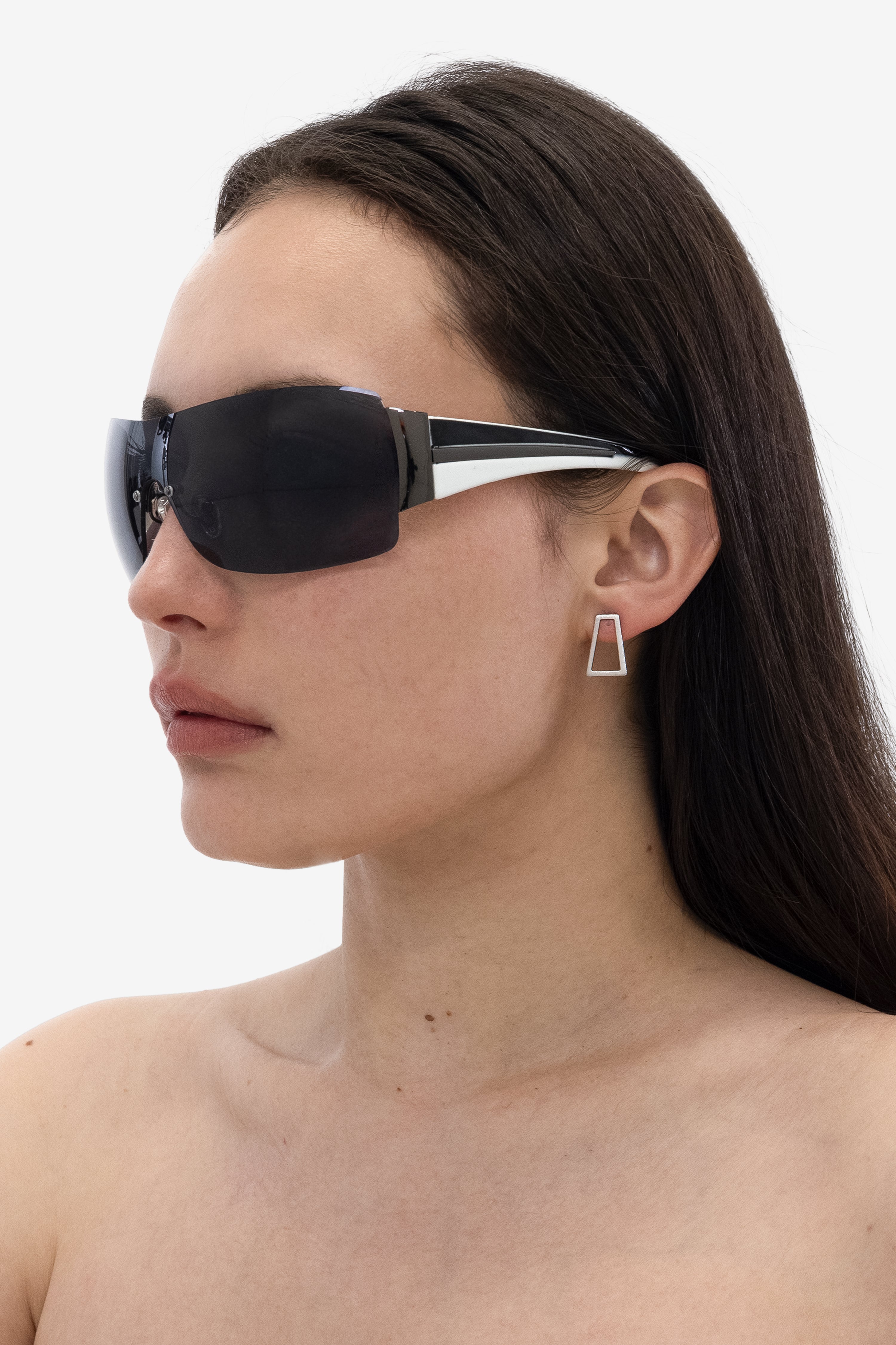 JWL104 - Trapezoid Stud Earrings
