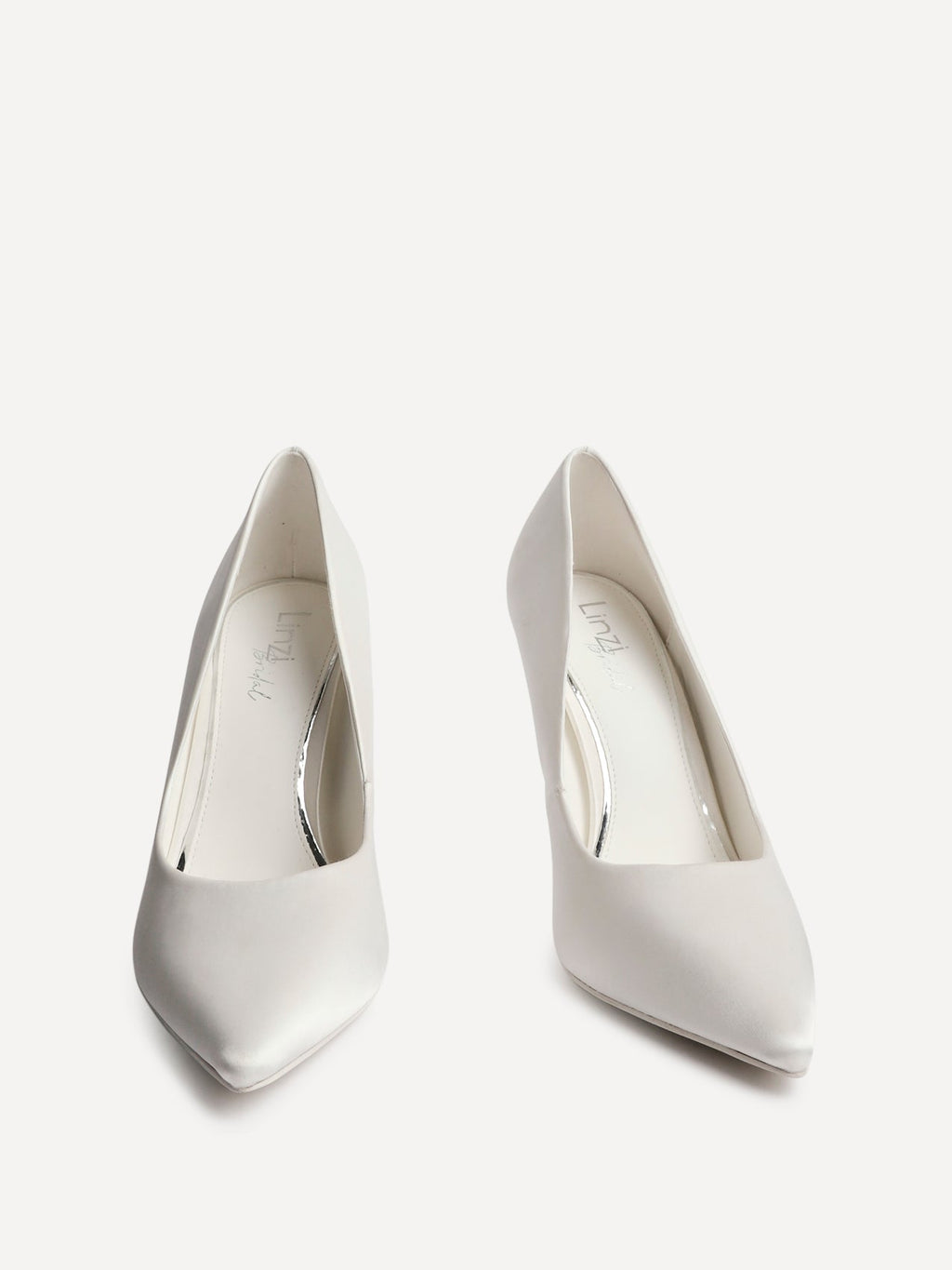 Solemate Bridal Ivory Satin Court Heels
