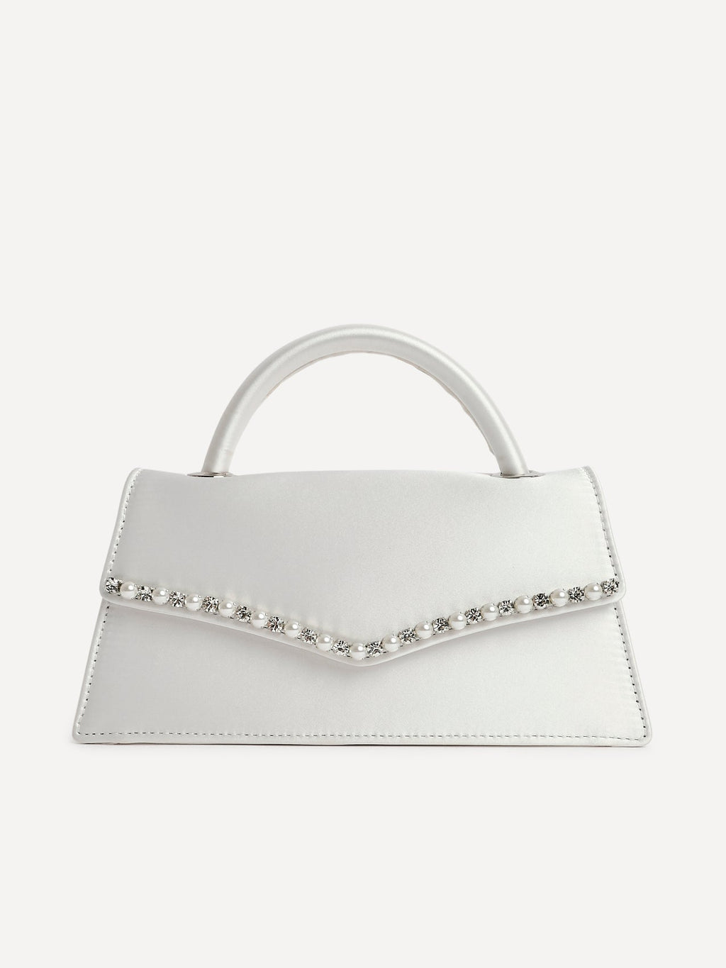 Sorelle Bridal Pearl Embellished Clutch Bag