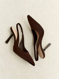 Dash Brown Scuba Court Heels
