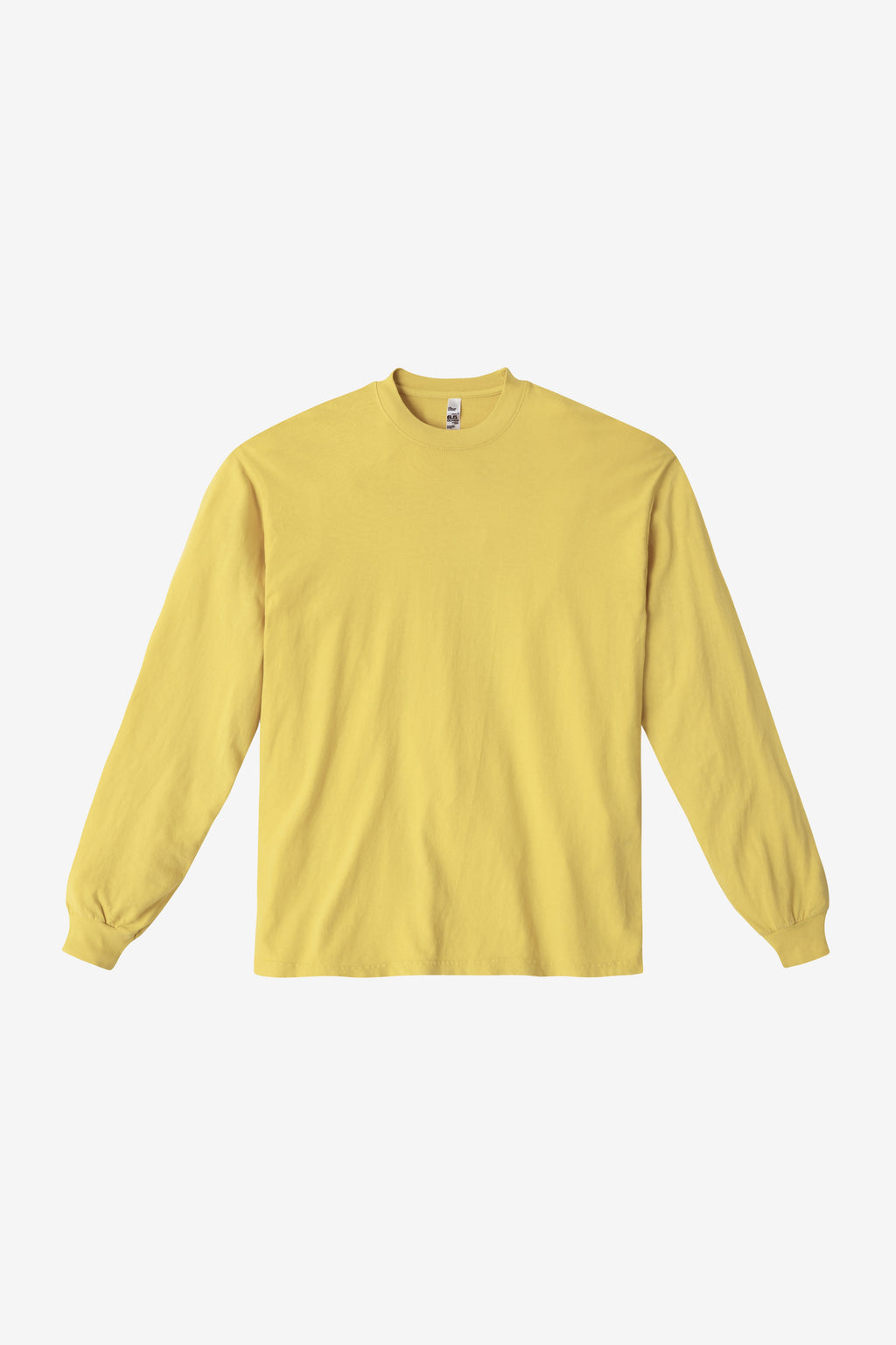 1807GD - 6.5oz Long Sleeve Garment Dye Crew Neck T-Shirt